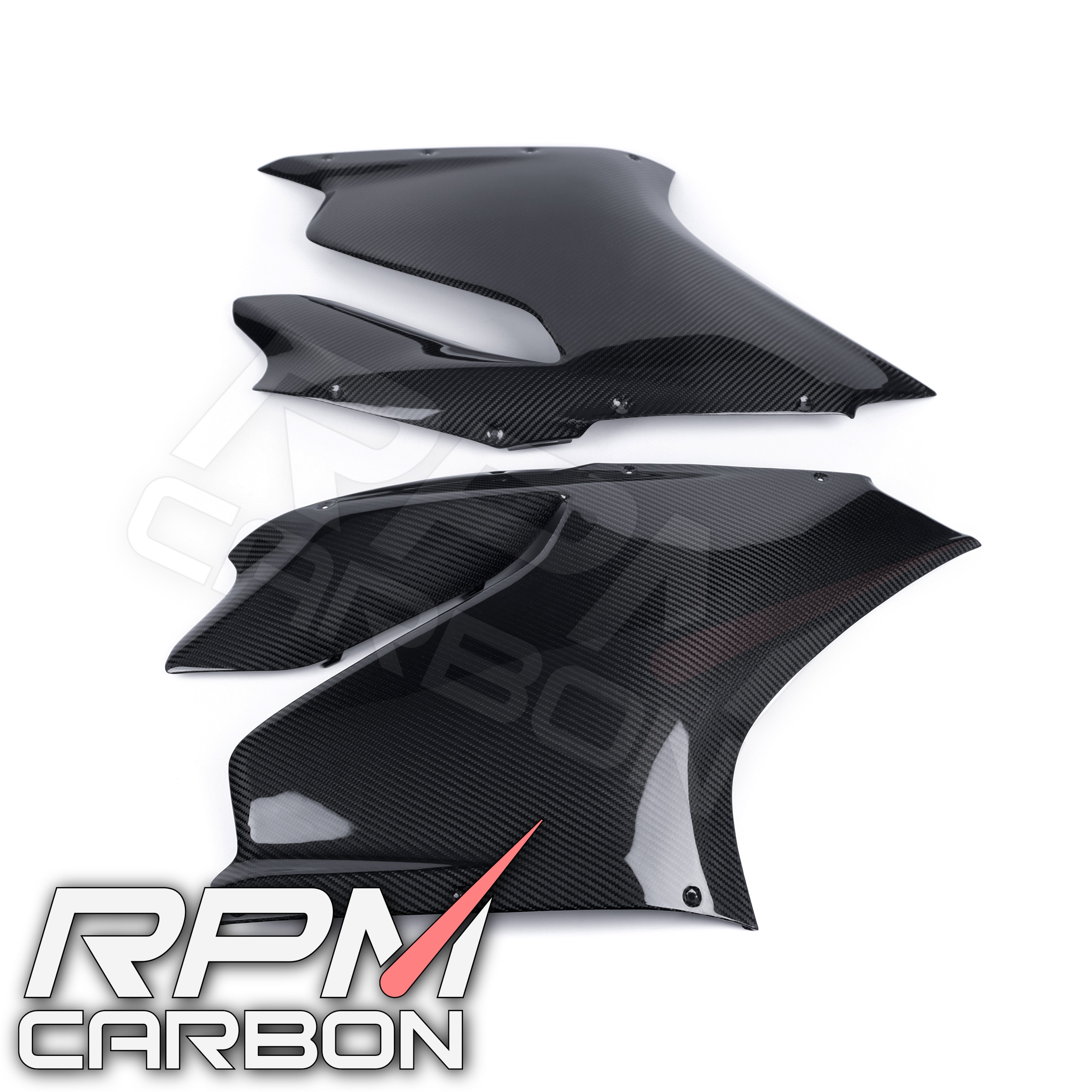 Ducati Panigale 899 1199 Carbon Fiber Side Fairings