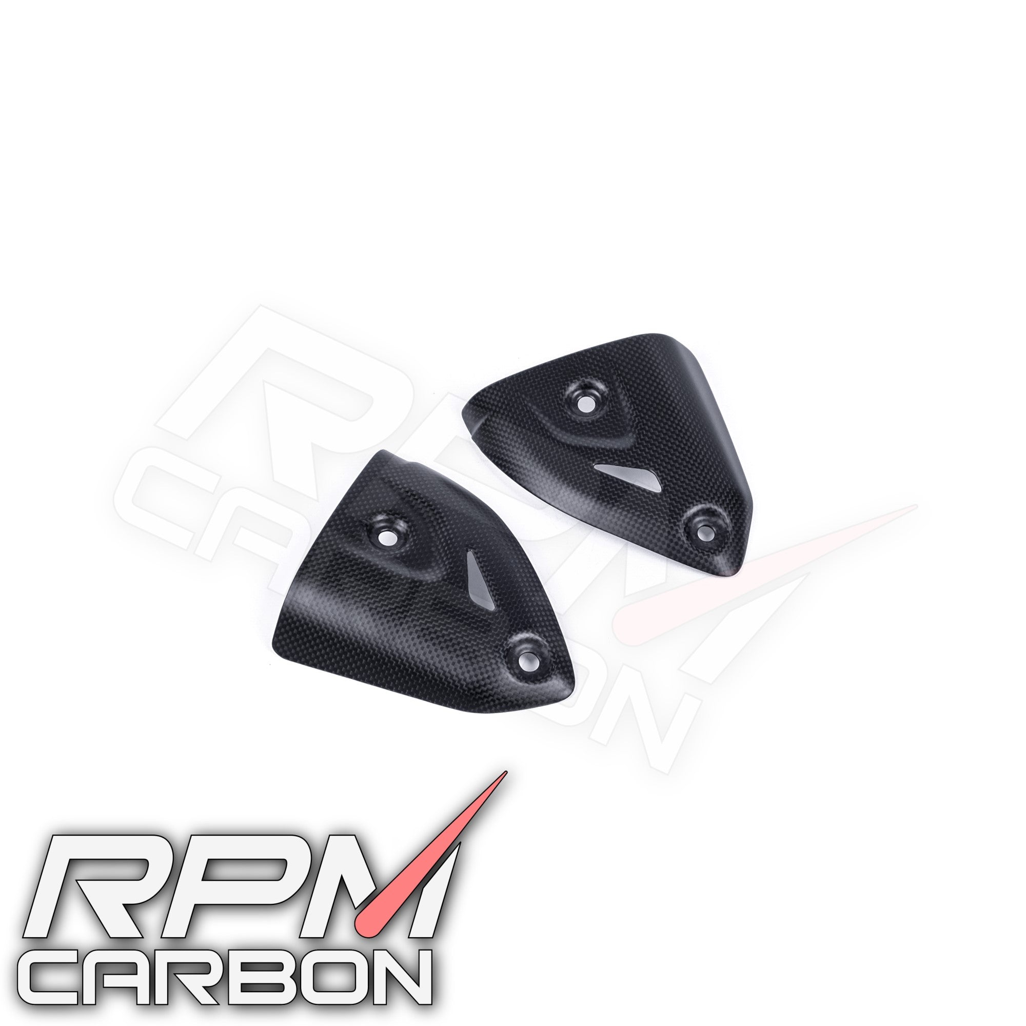 Ducati Panigale 899 1199 1299 959 V2 Carbon Fiber Exhaust Side Covers Termignoni