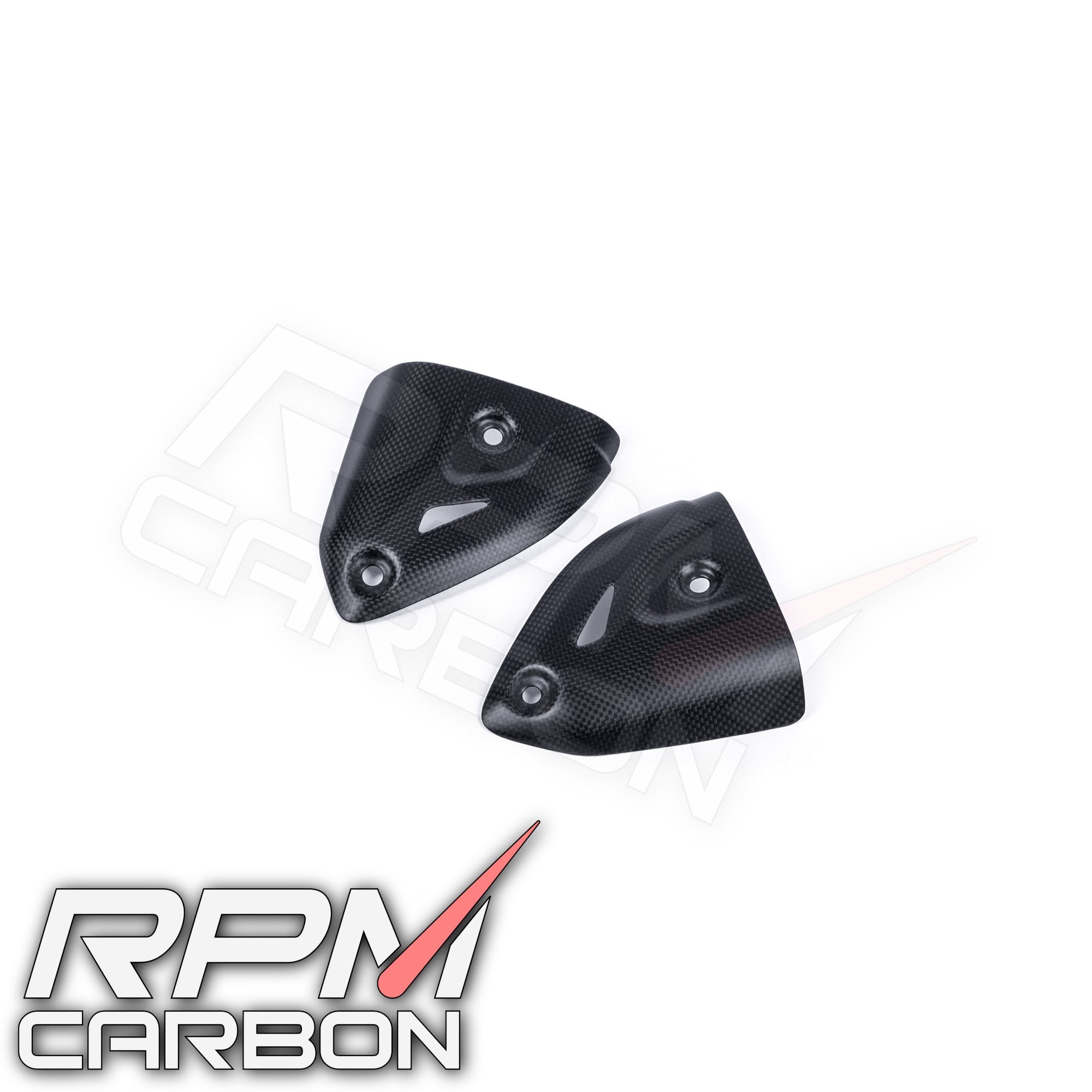 Ducati Panigale 899 1199 1299 959 V2 Carbon Fiber Exhaust Side Covers Termignoni