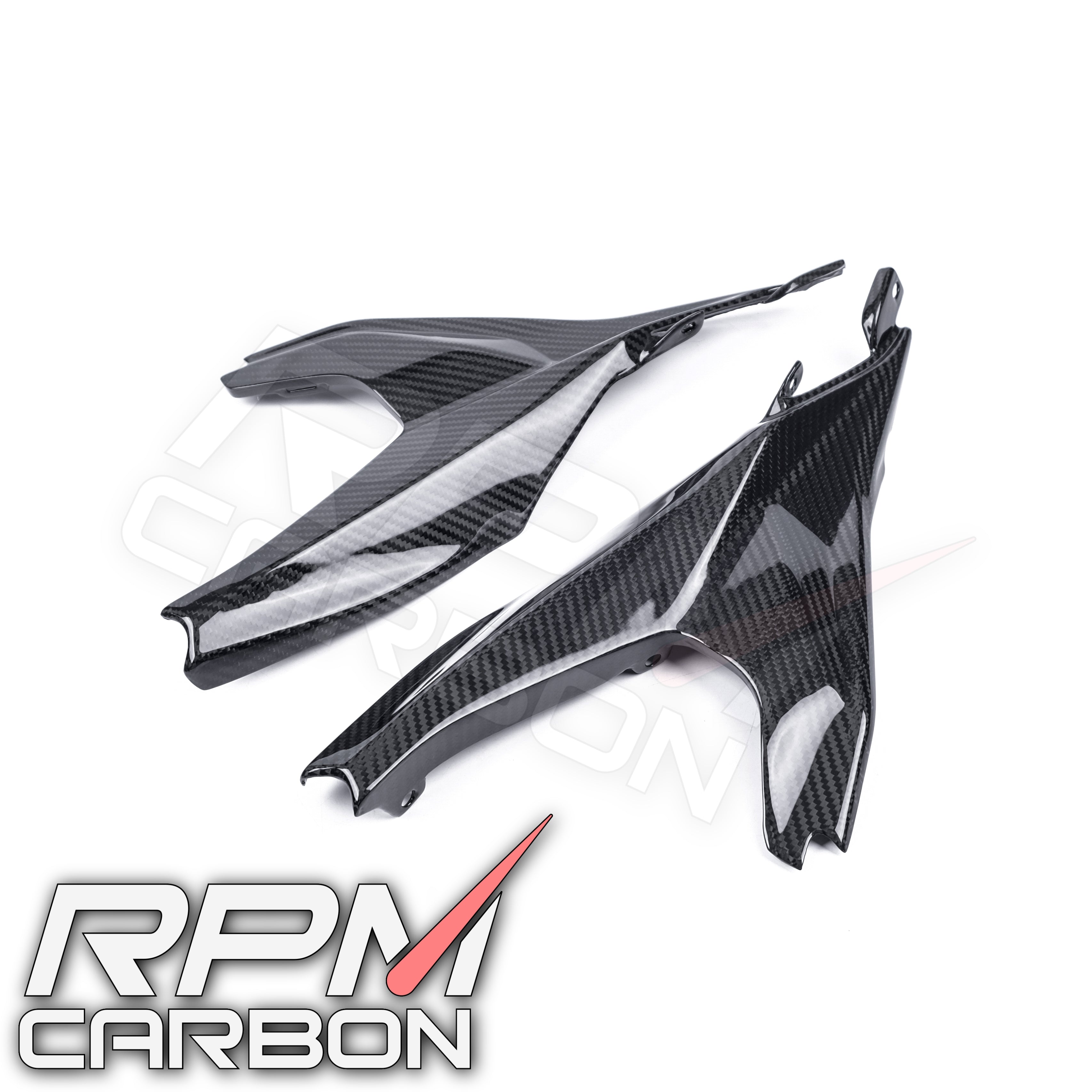 Ducati Panigale 899 959 V2 Carbon Fiber Subframe Covers