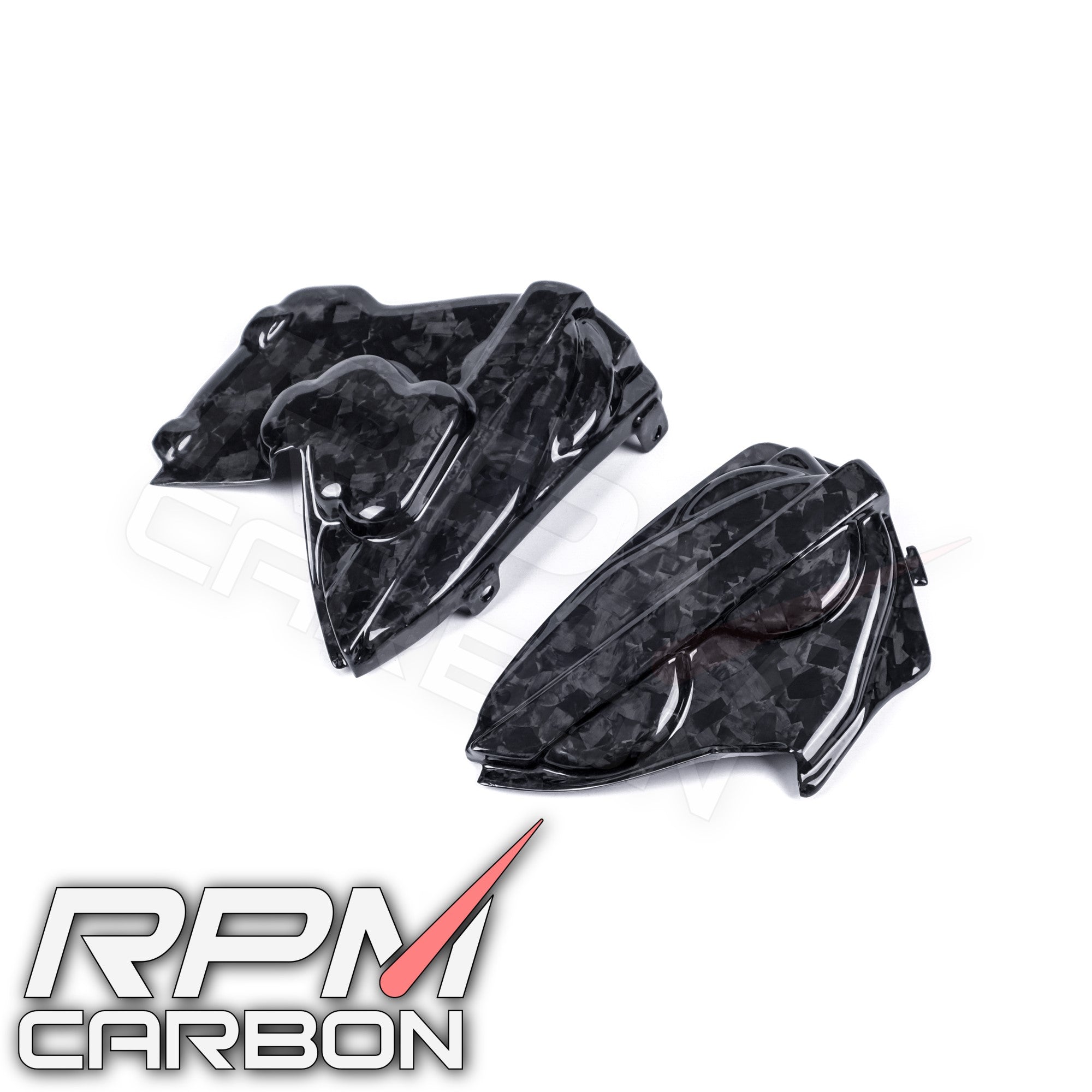 Ducati Panigale 899 959 V2 Carbon Fiber Engine Side Covers
