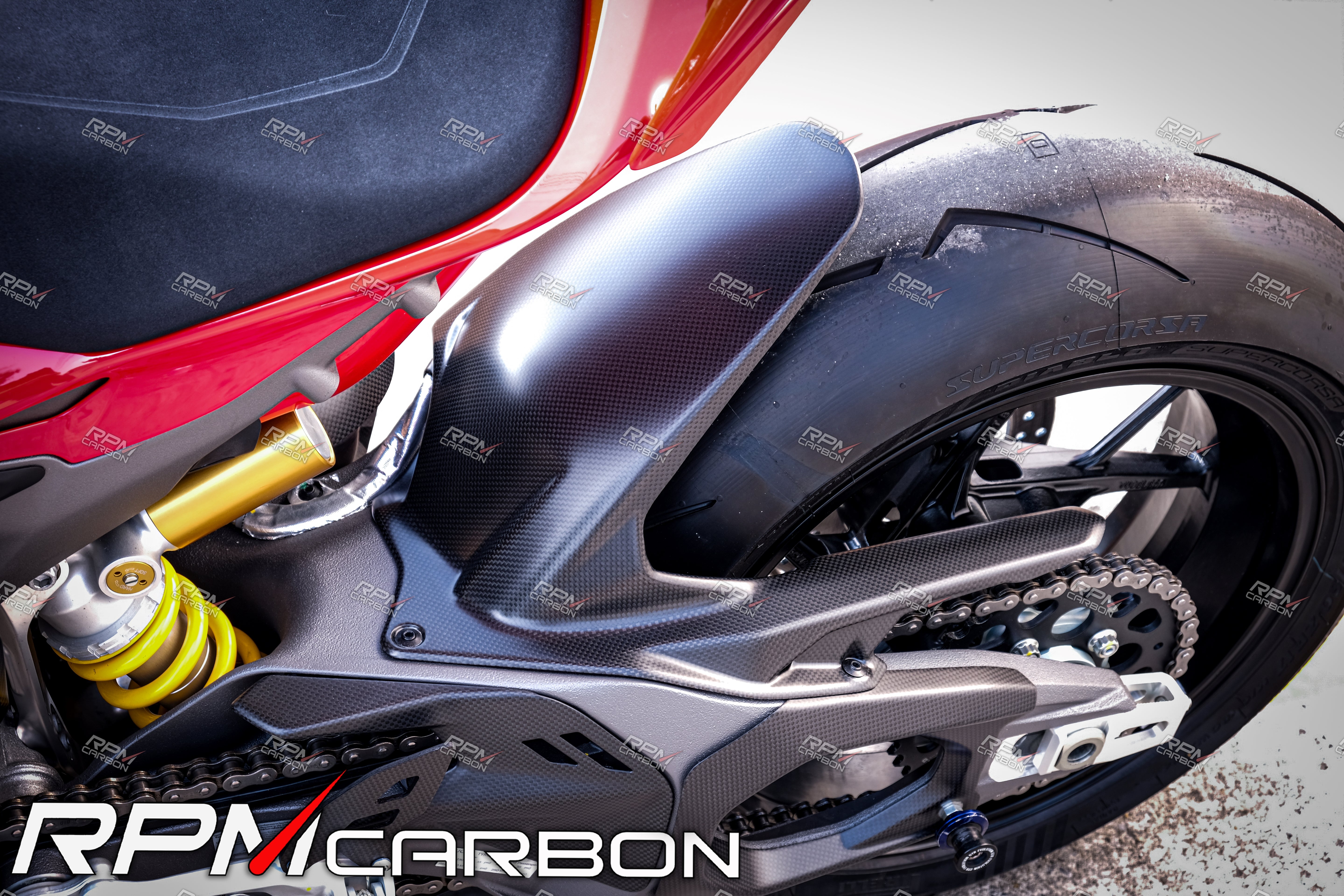 Ducati Panigale V4 / Streetfighter V4 Carbon Heckfender