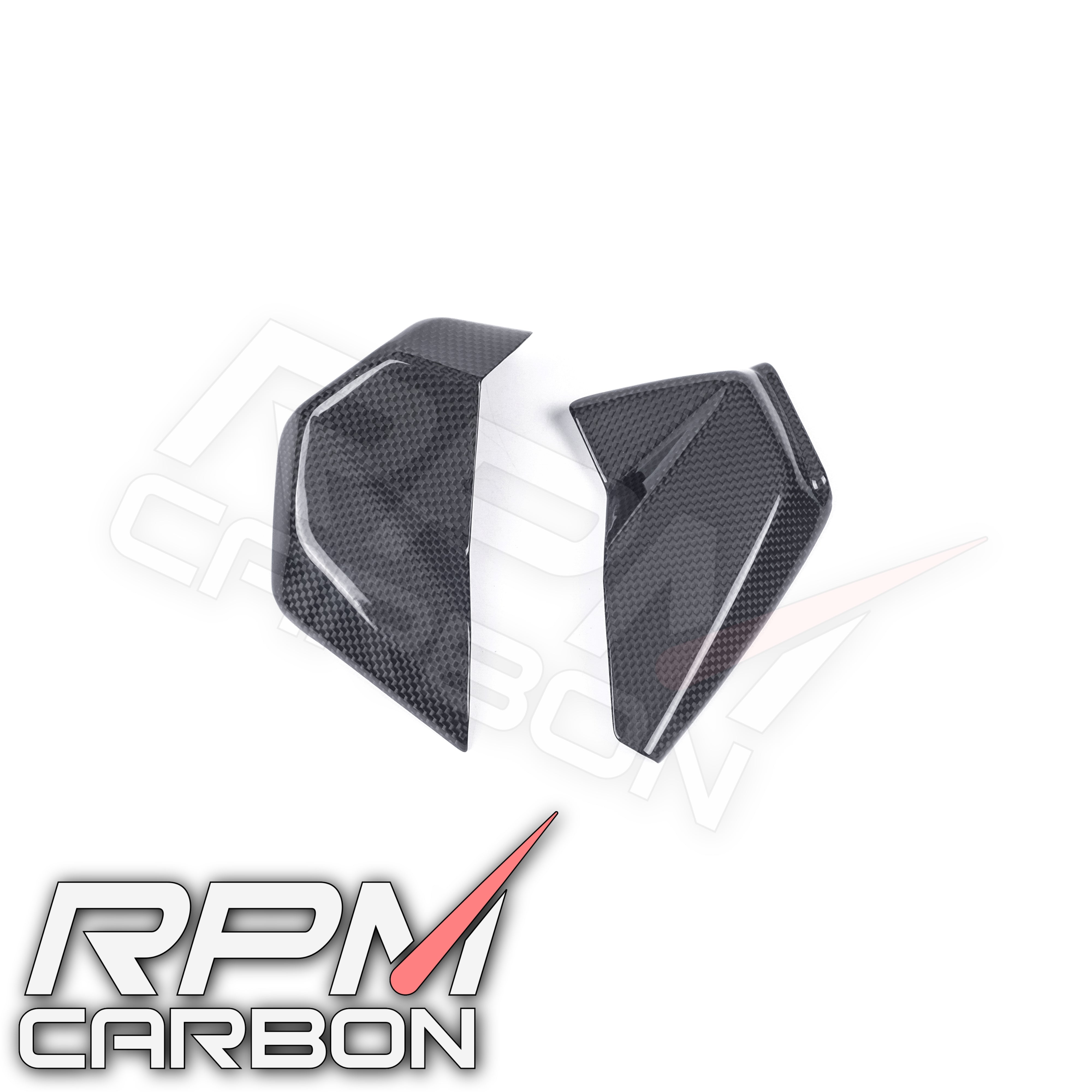 Ducati Panigale V4 / Streetfighter V4 Carbon Side Fairing Inner Panel Covers