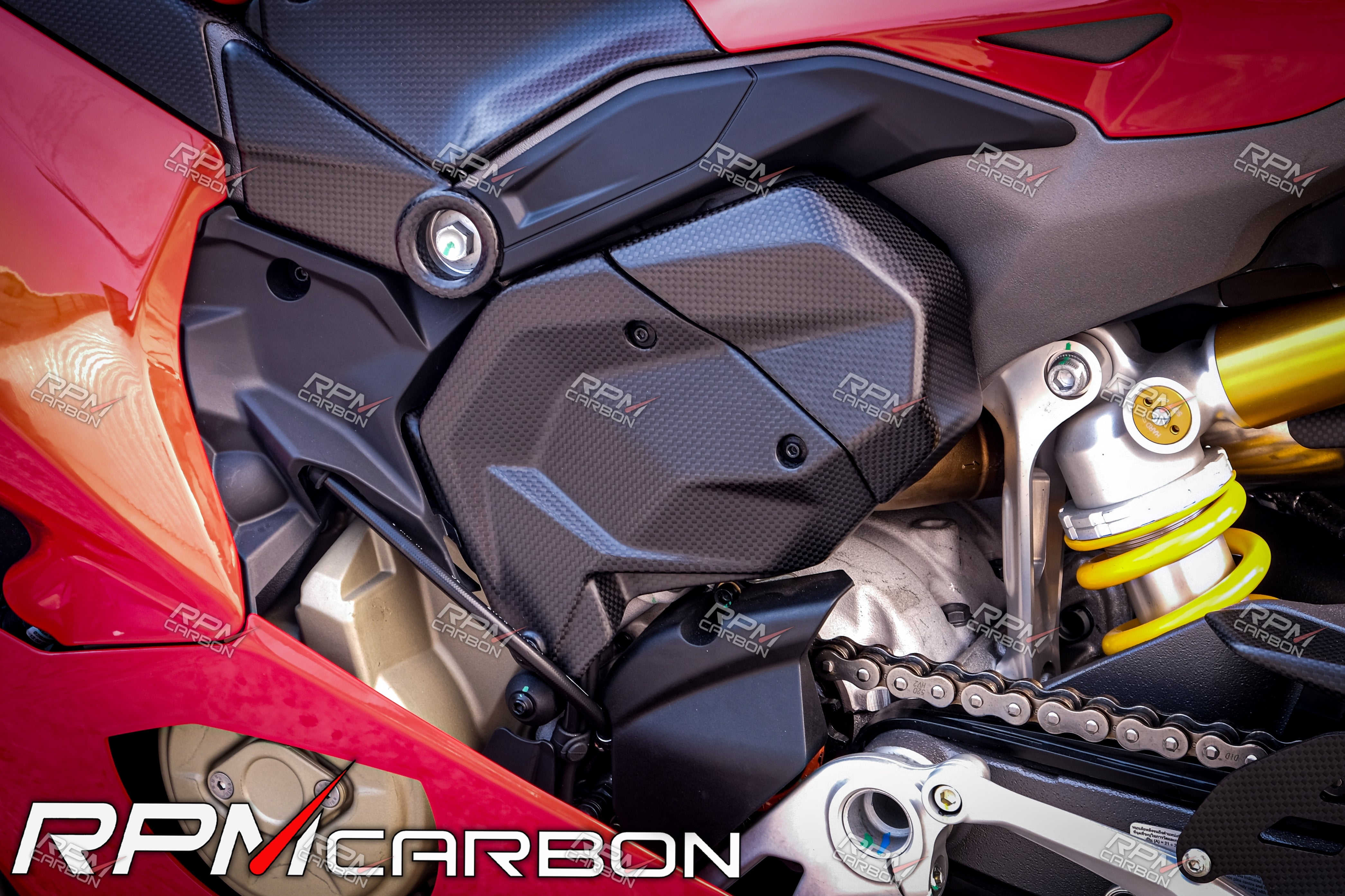 Ducati Panigale V4 / Streetfighter V4 Carbon Seitenverkleidung Innenverkleidungsabdeckungen