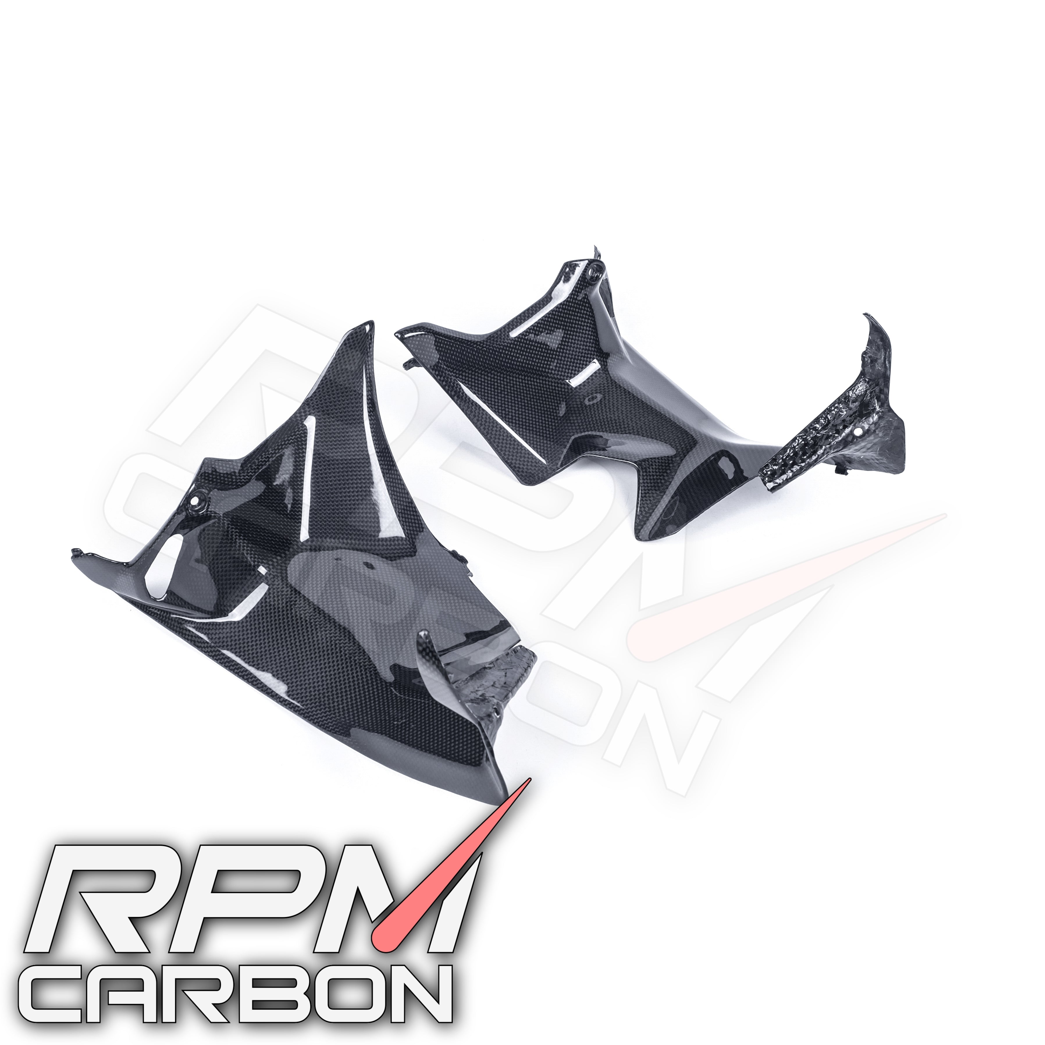 Ducati Panigale V4 Carbon Inner Dash Side Panels