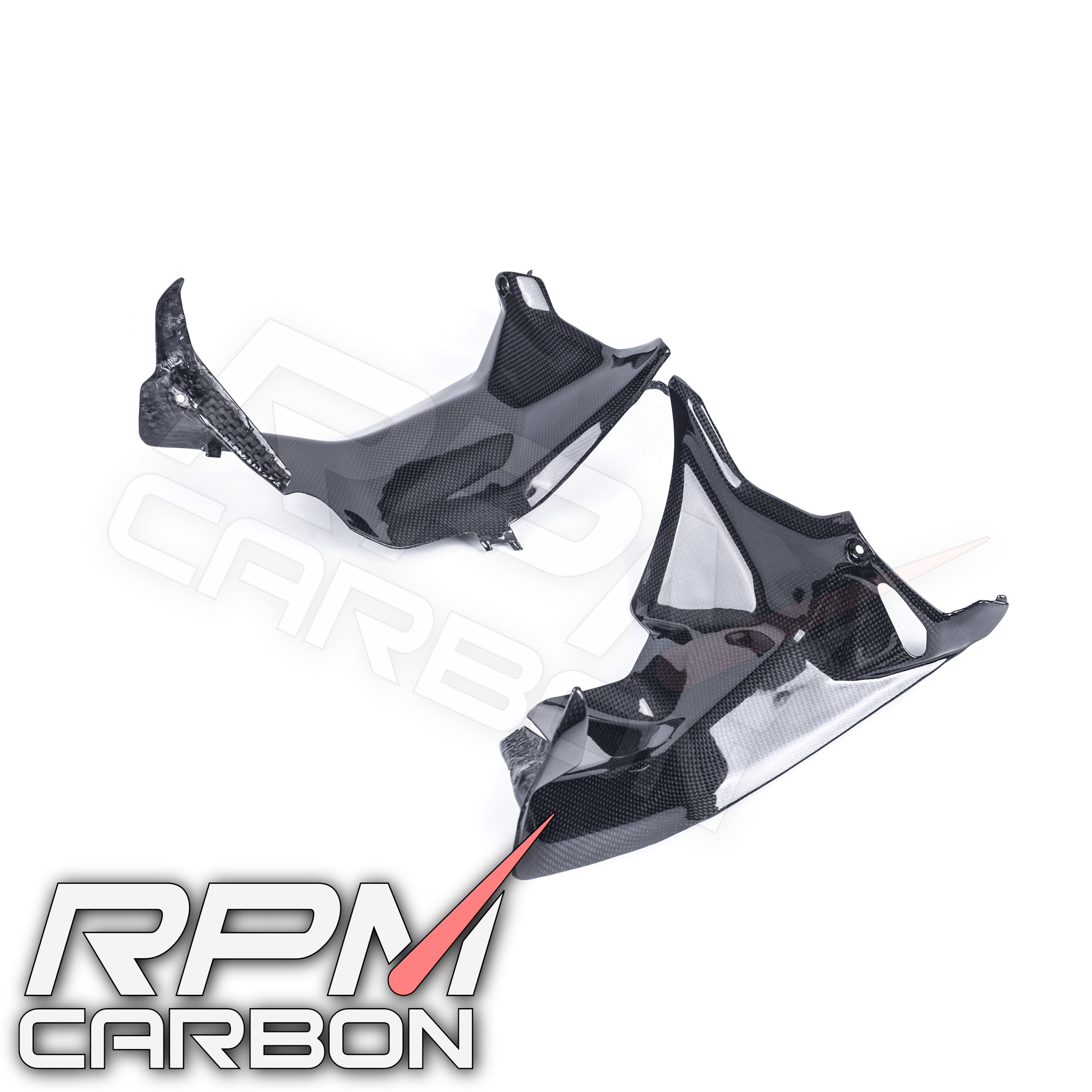 Ducati Panigale V4 Carbon Inner Dash Side Panels