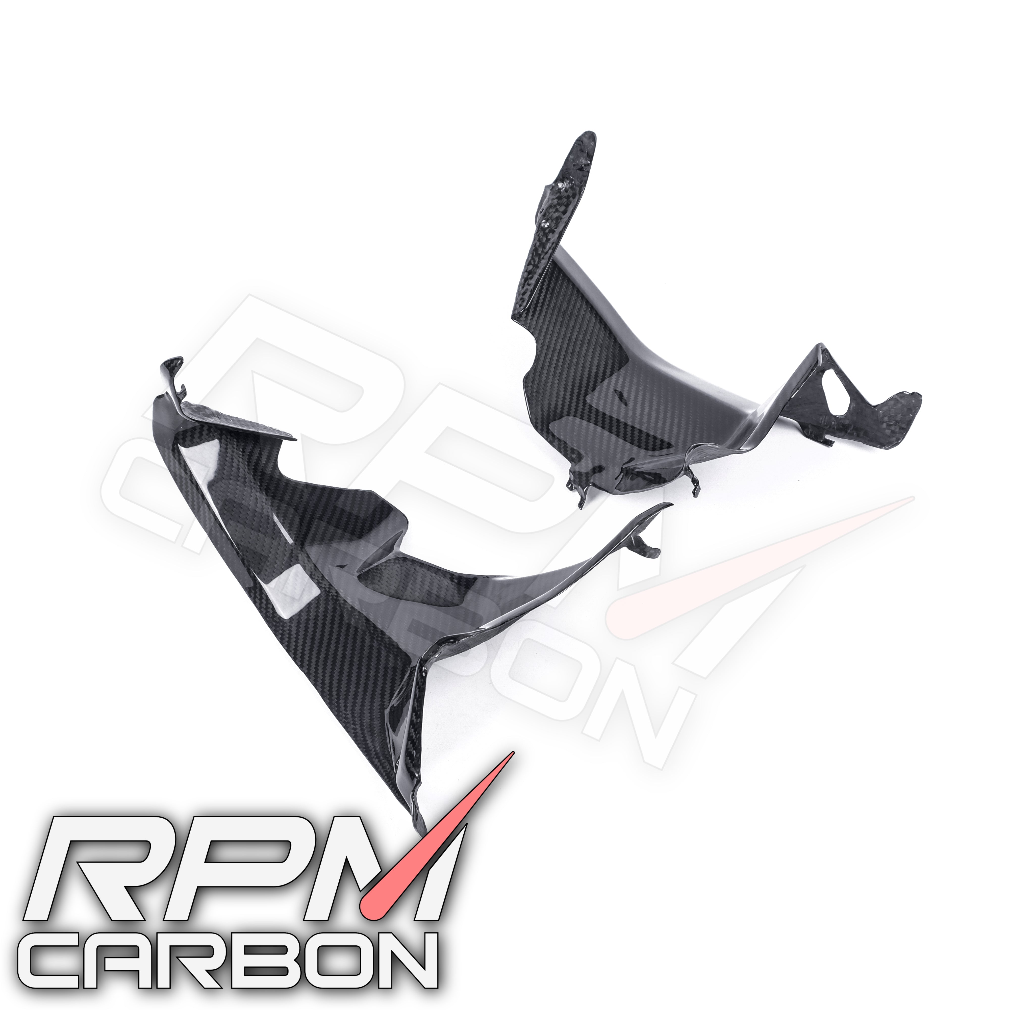 Ducati Panigale V4 Carbon Inner Dash Side Panels