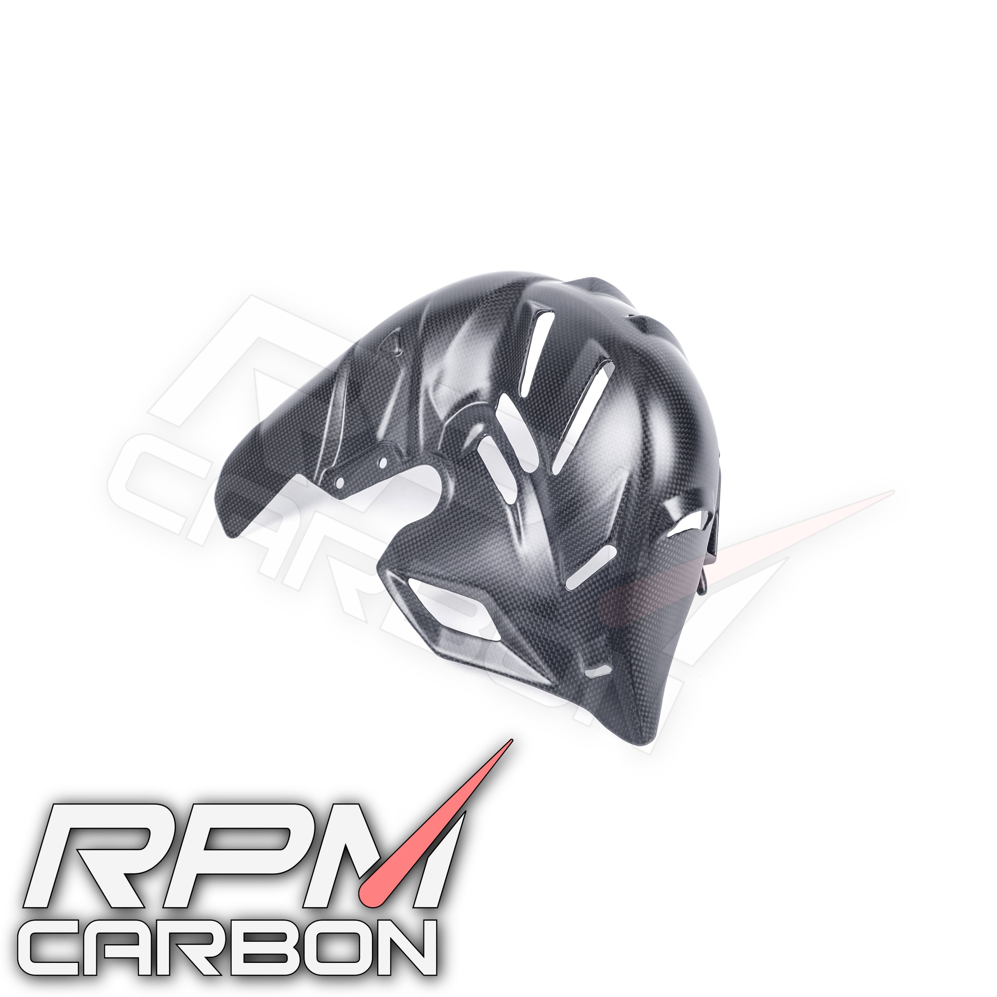 Ducati Panigale V4 / Streetfighter V4 Carbon Exhaust Heatshield (Custom Design)