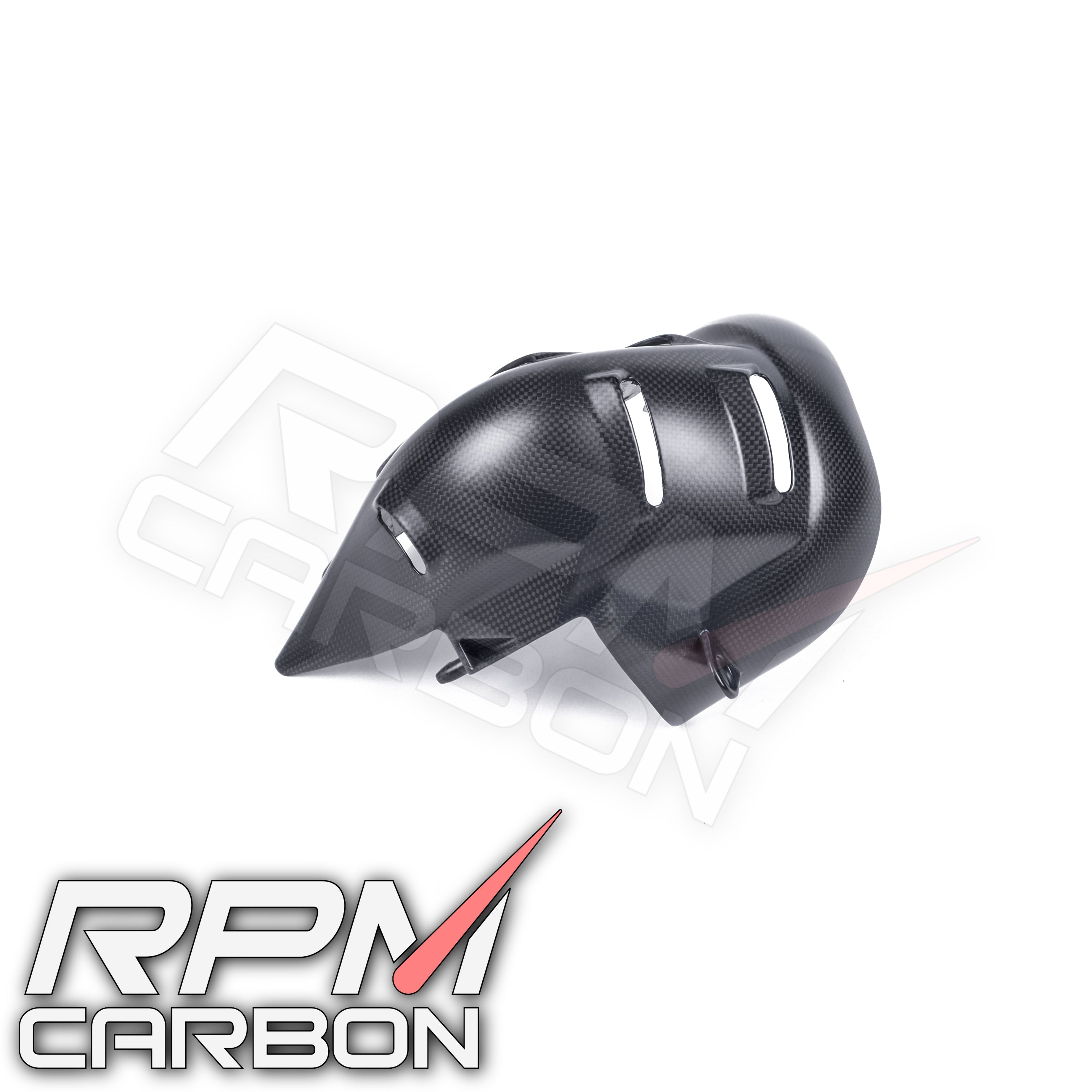 Ducati Panigale V4 / Streetfighter V4 Carbon Exhaust Heatshield (Custom Design)