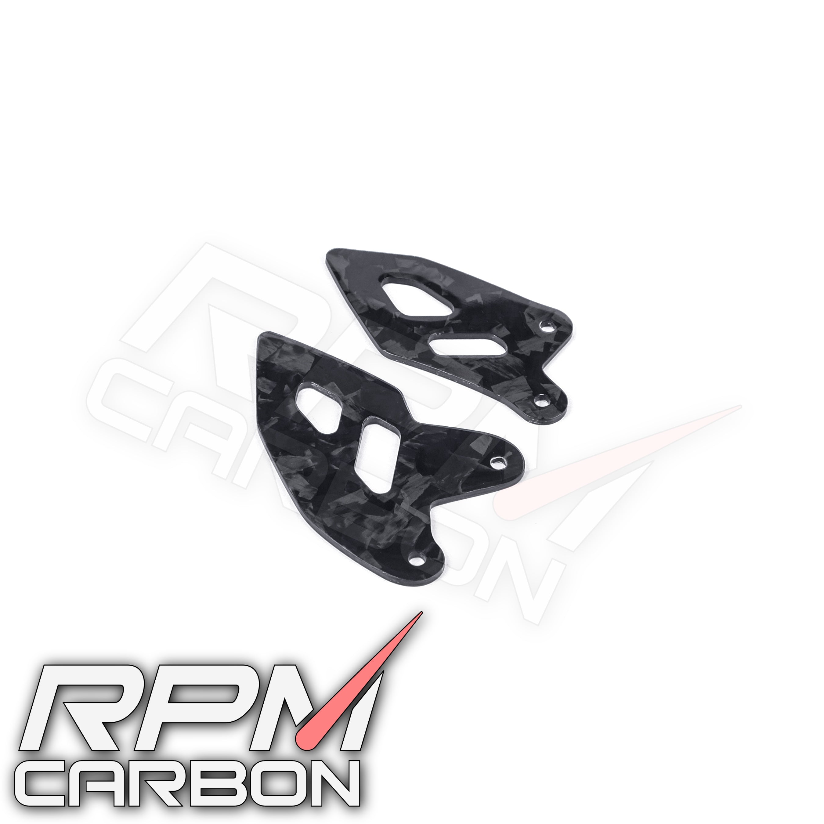 Ducati Panigale V4 Carbon Heel Guards (Performance Version)