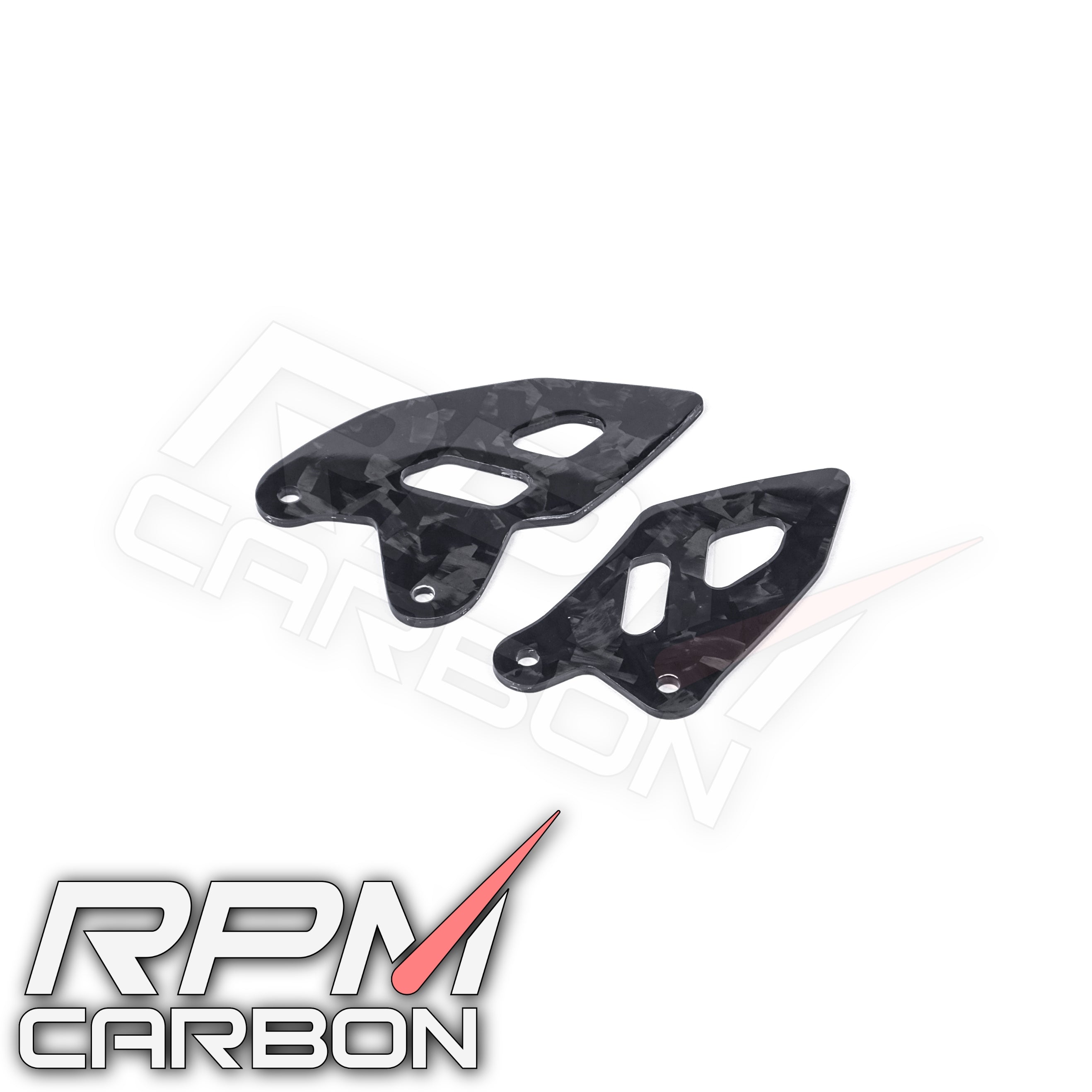 Ducati Panigale V4 Carbon Heel Guards (Performance Version)