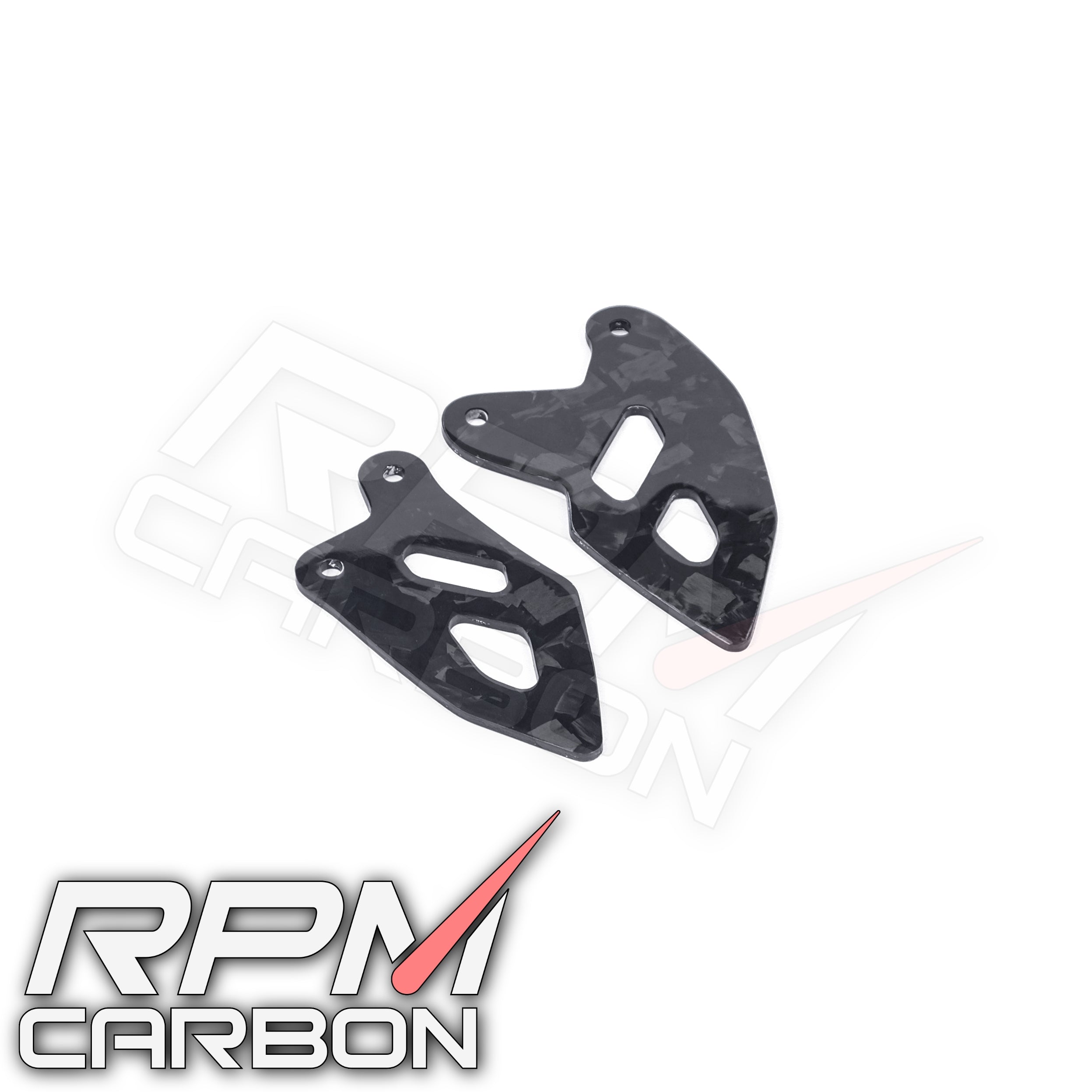 Ducati Panigale V4 Carbon Heel Guards (Performance Version)