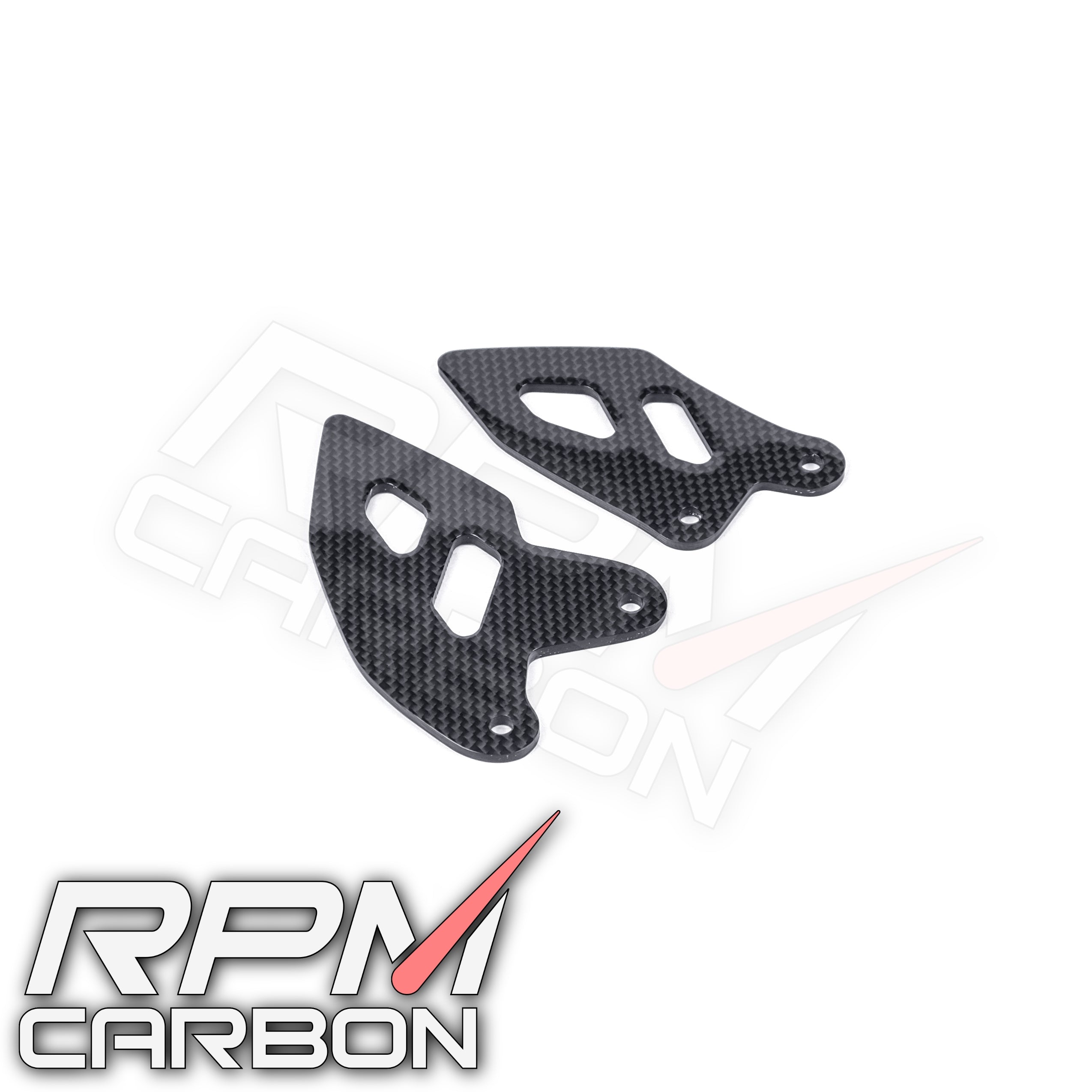 Ducati Panigale V4 Carbon Heel Guards (Performance Version)