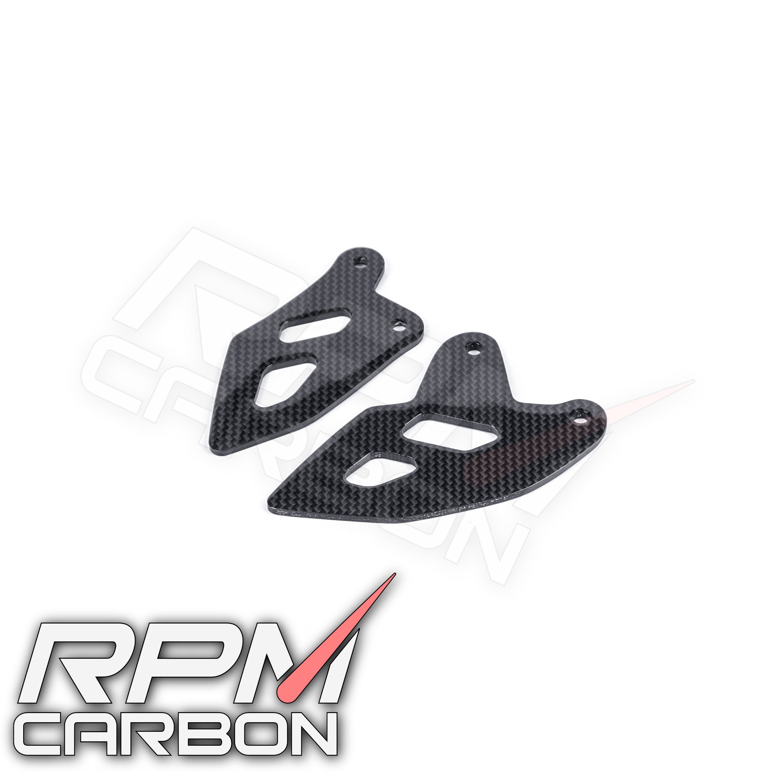 Ducati Panigale V4 Carbon Heel Guards (Performance Version)
