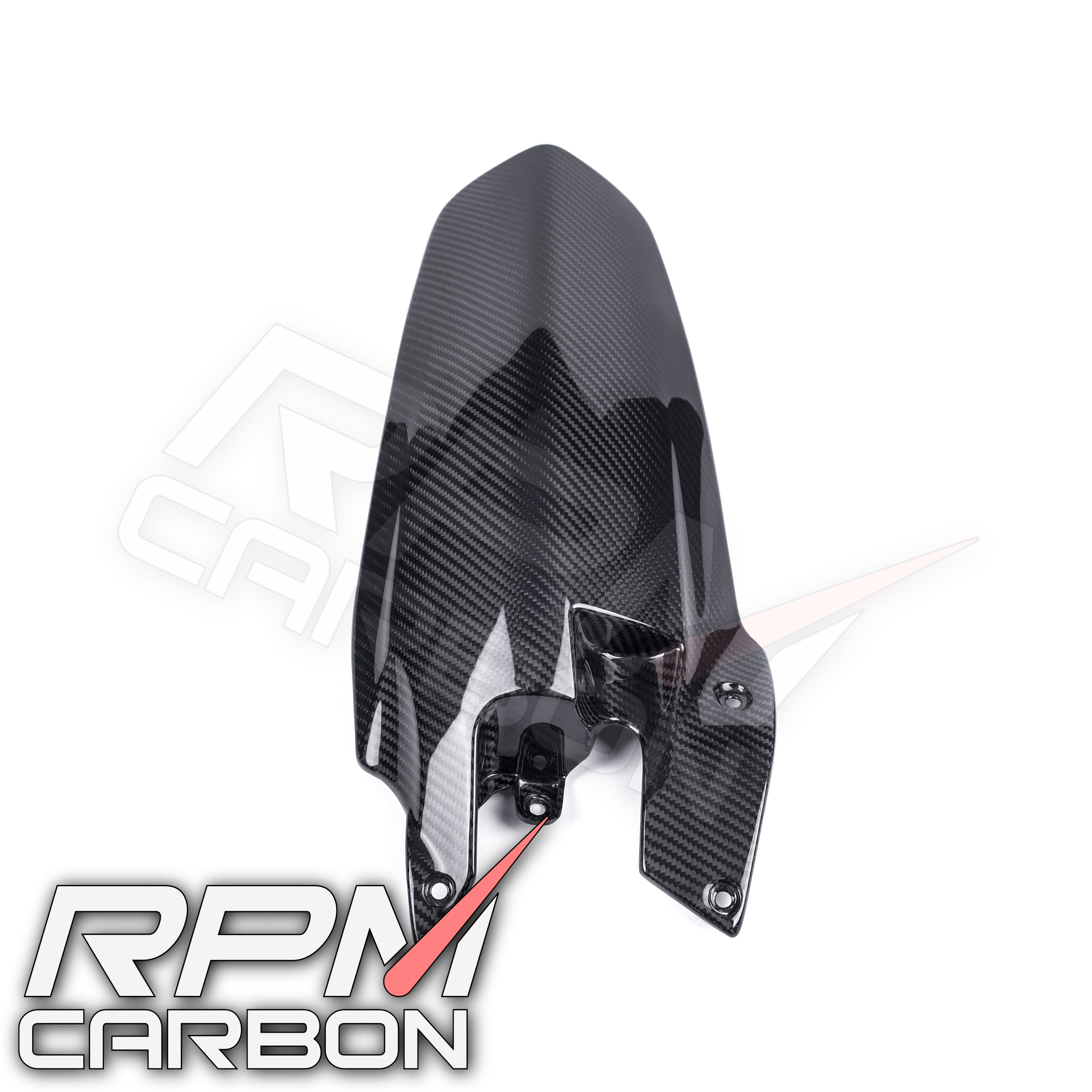 두카티 스트리트파이터 848 1098 카본 파이버 리어 펜더 허거 머드가드