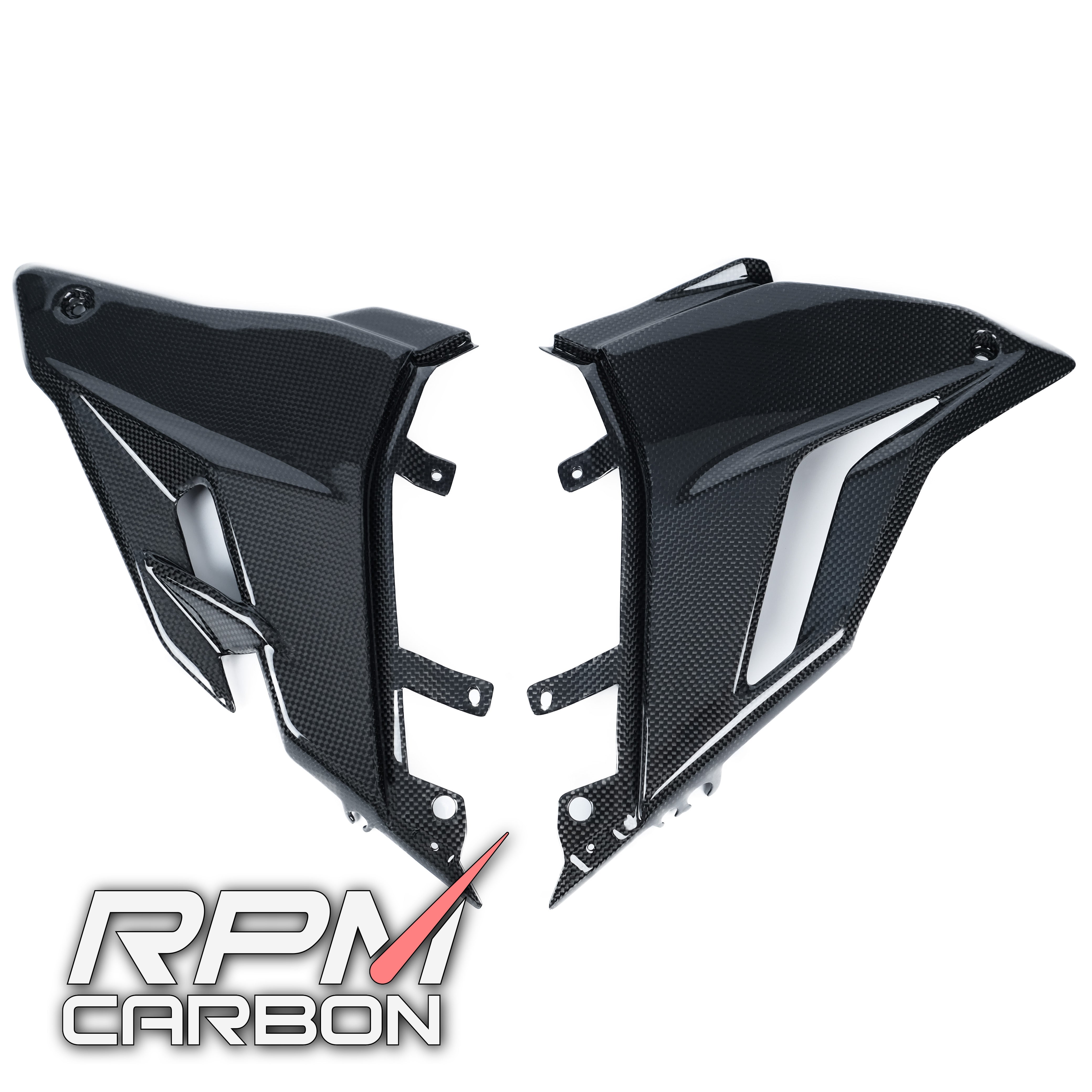 Ducati Streetfighter V4 Carbon Fiber Lower Side Panels