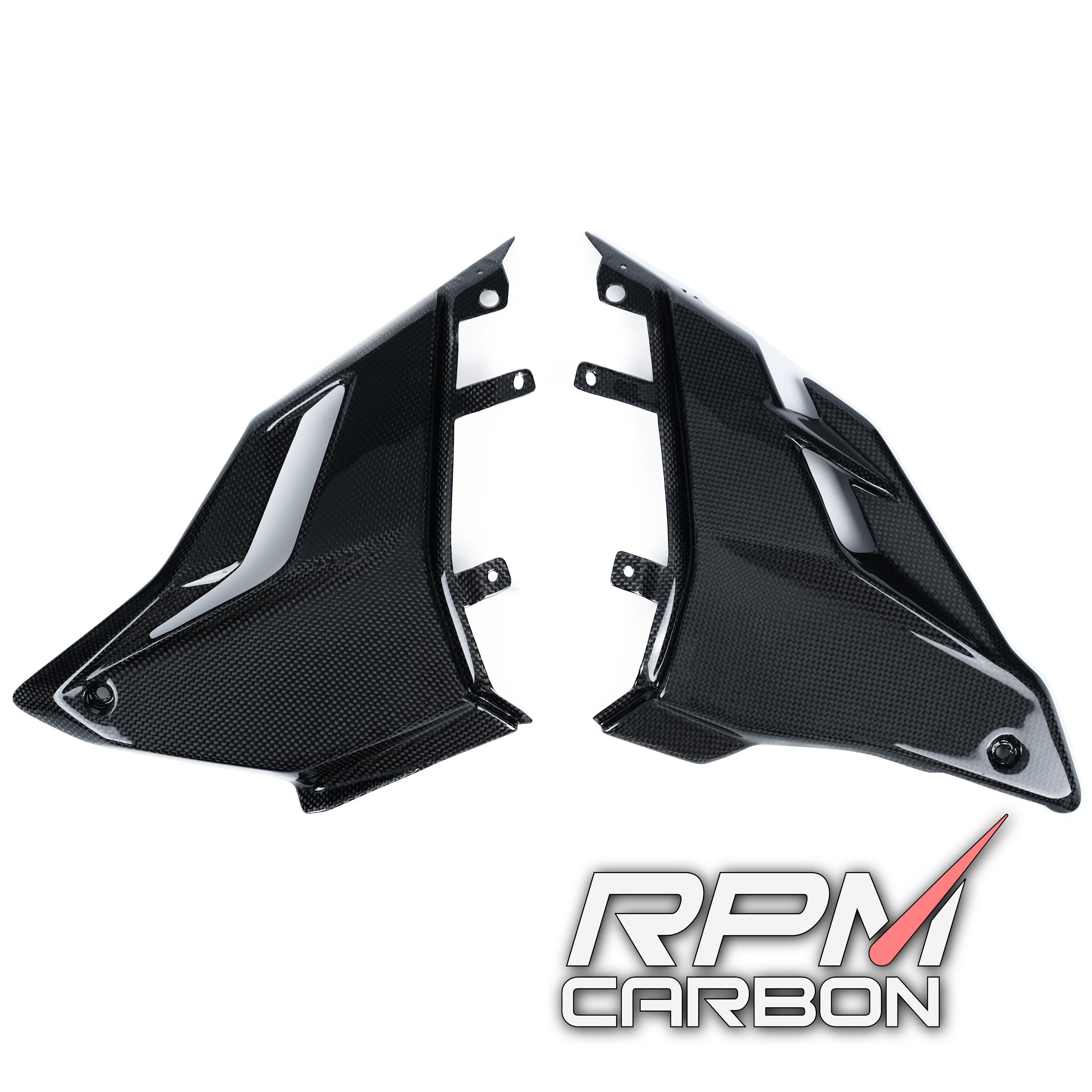 Ducati Streetfighter V4 Carbon Fiber Lower Side Panels