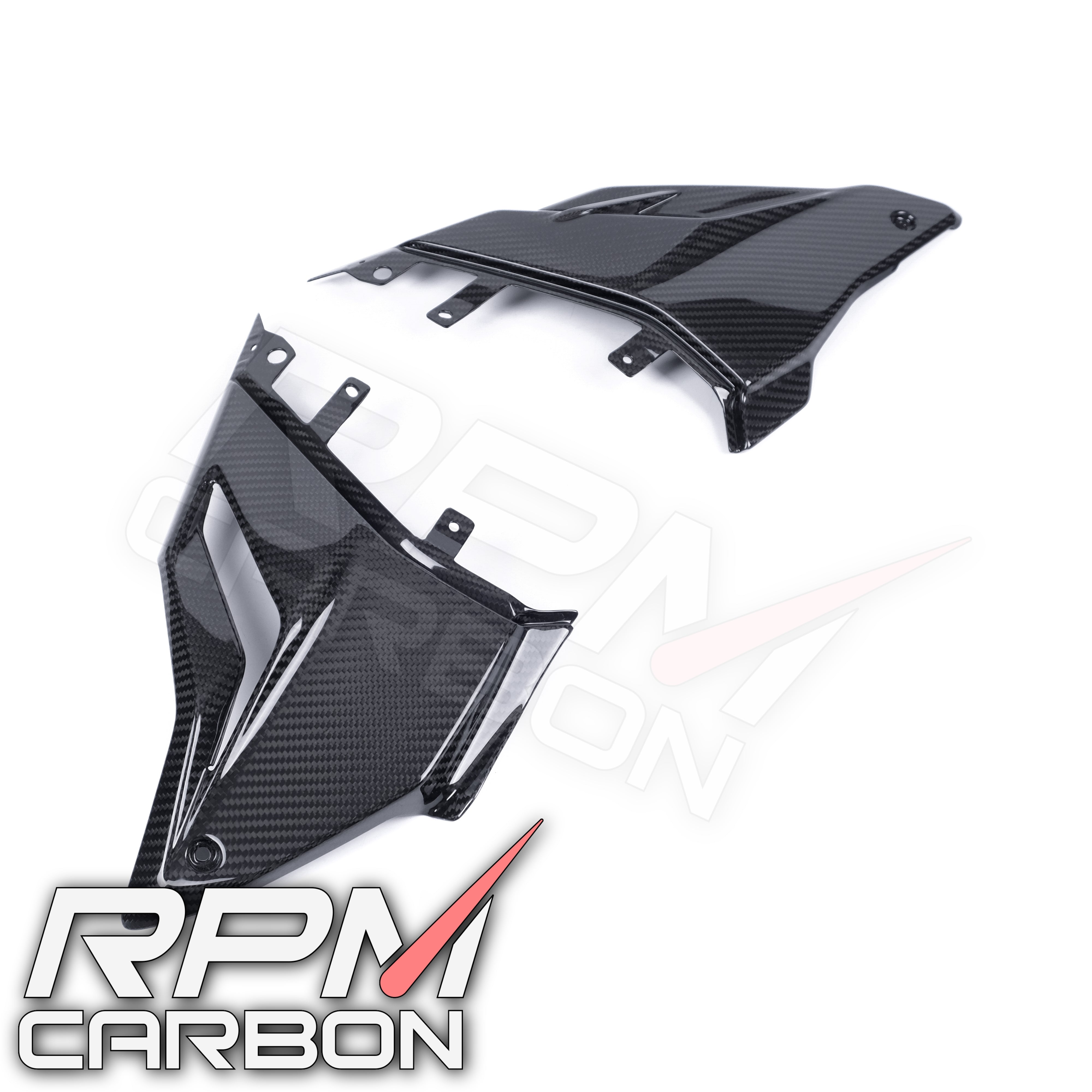 Ducati Streetfighter V4 Carbon Fiber Lower Side Panels