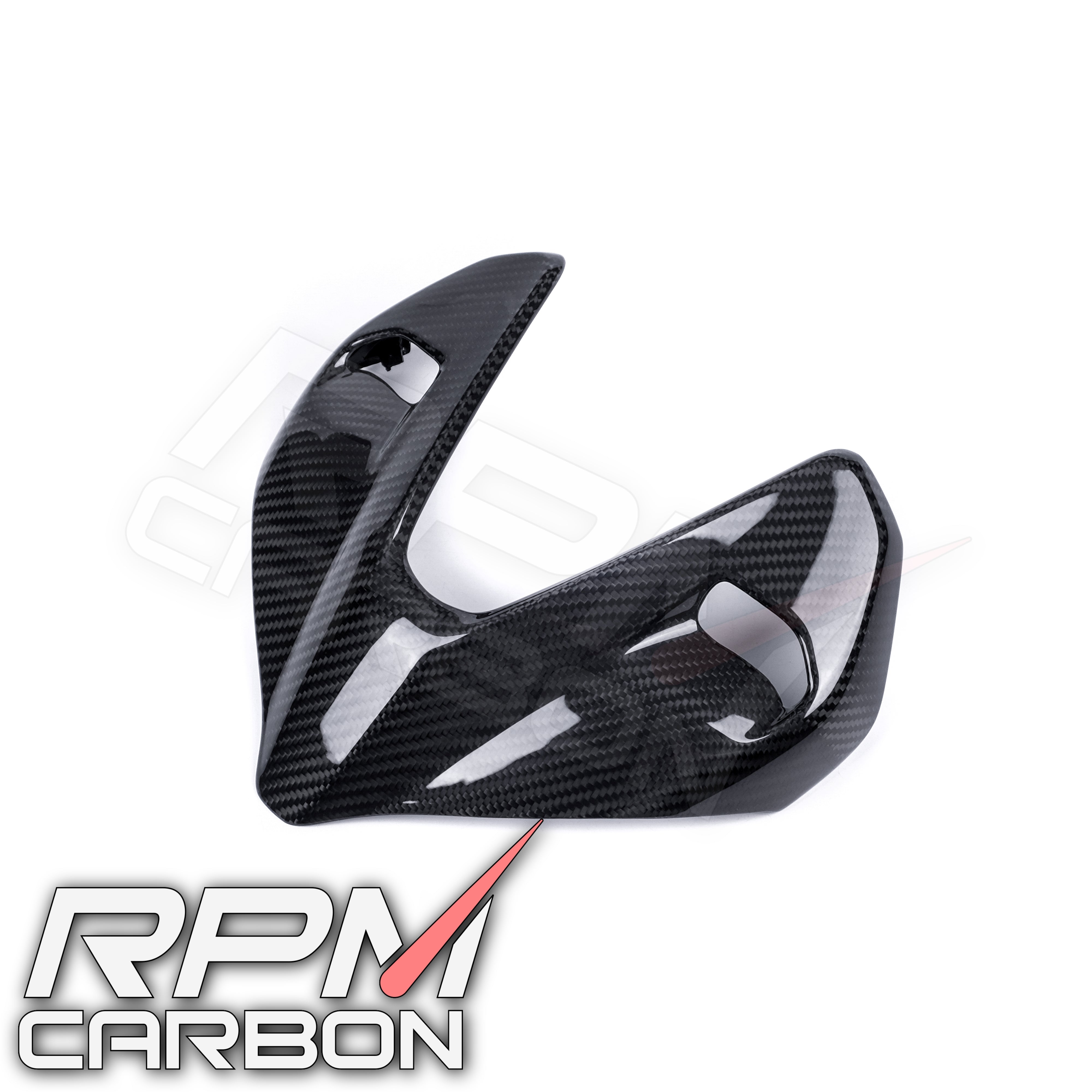 Ducati Streetfighter V4 Carbon Fiber Headlight Upper Fairing Panel