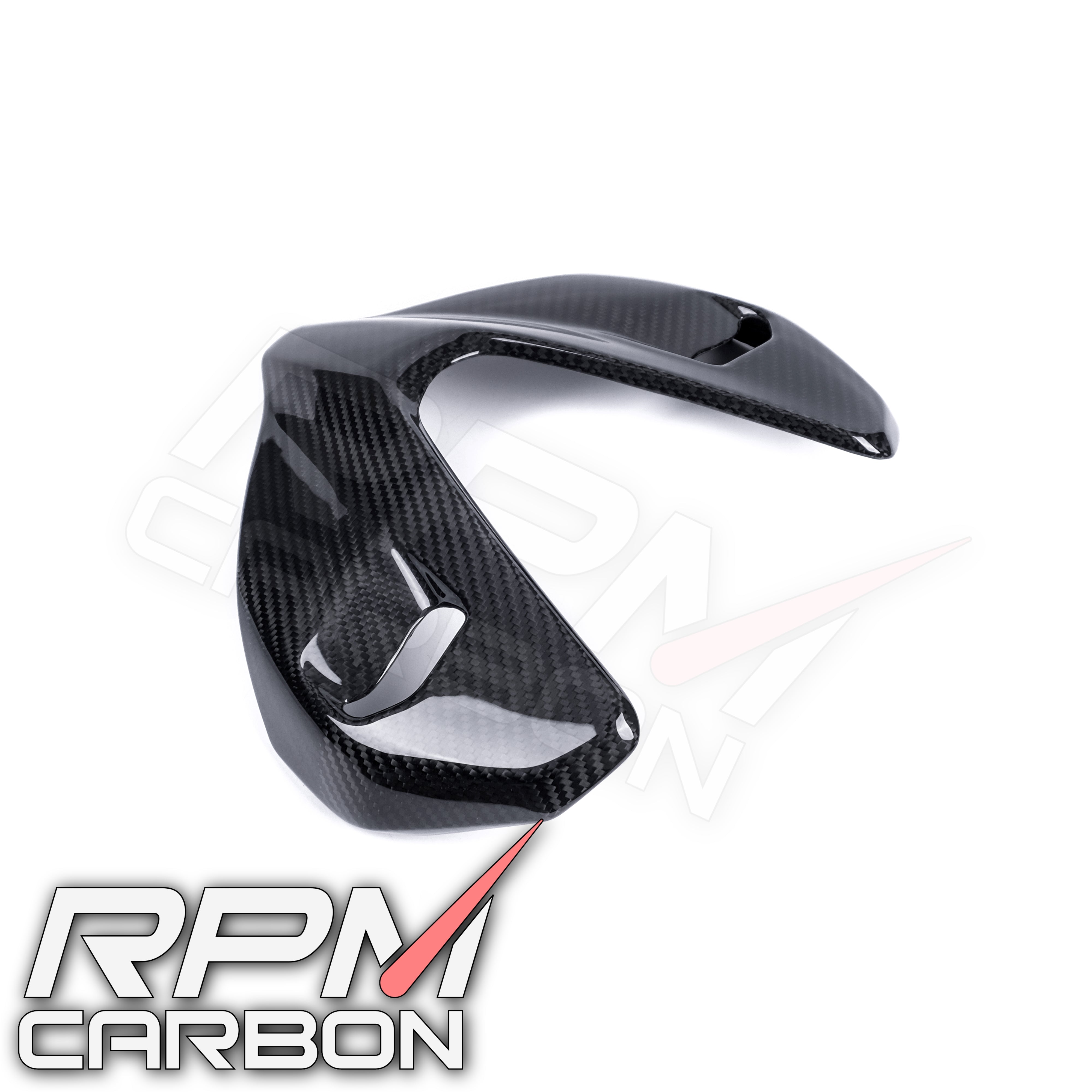Ducati Streetfighter V4 Carbon Fiber Headlight Upper Fairing Panel
