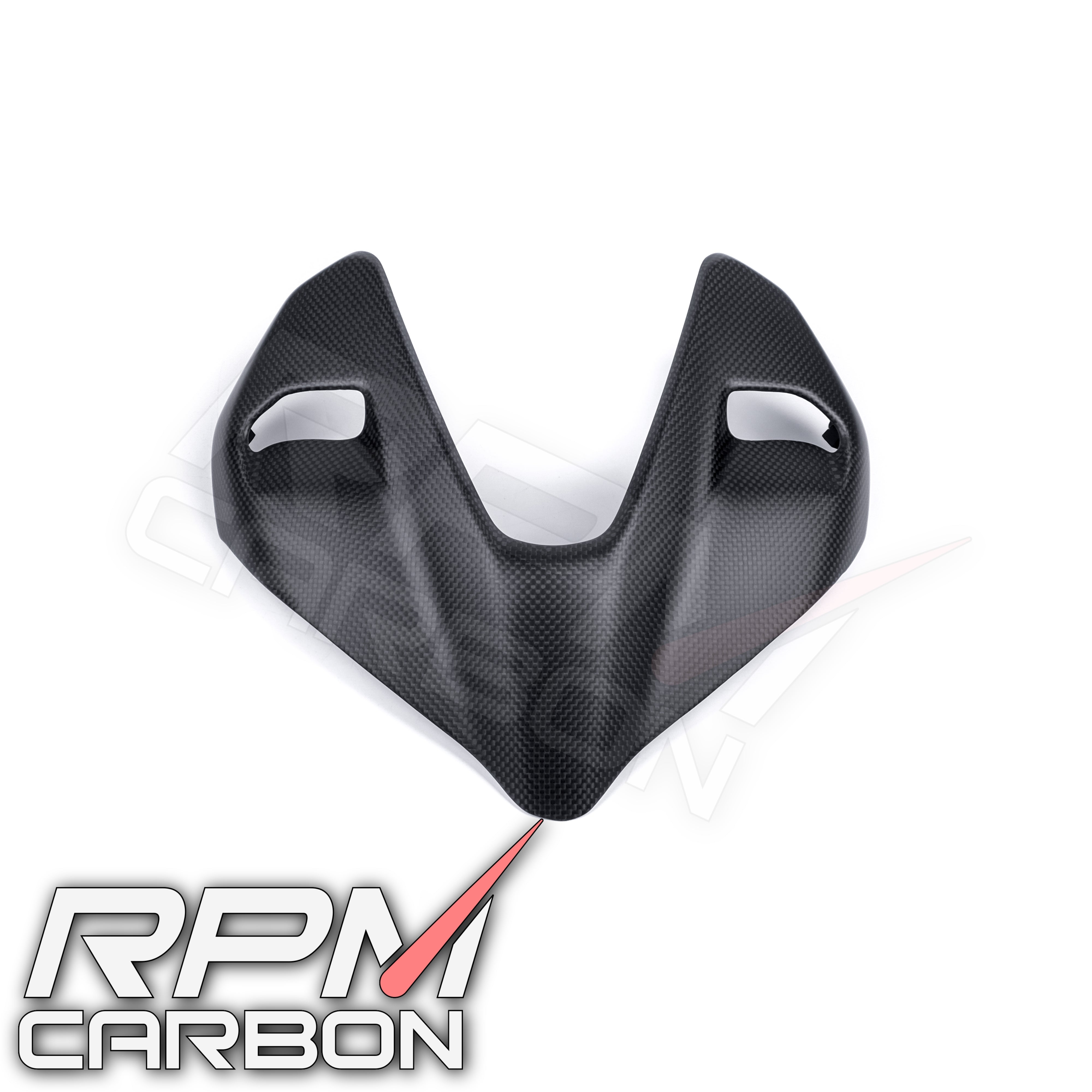 Ducati Streetfighter V4 Carbon Fiber Headlight Upper Fairing Panel