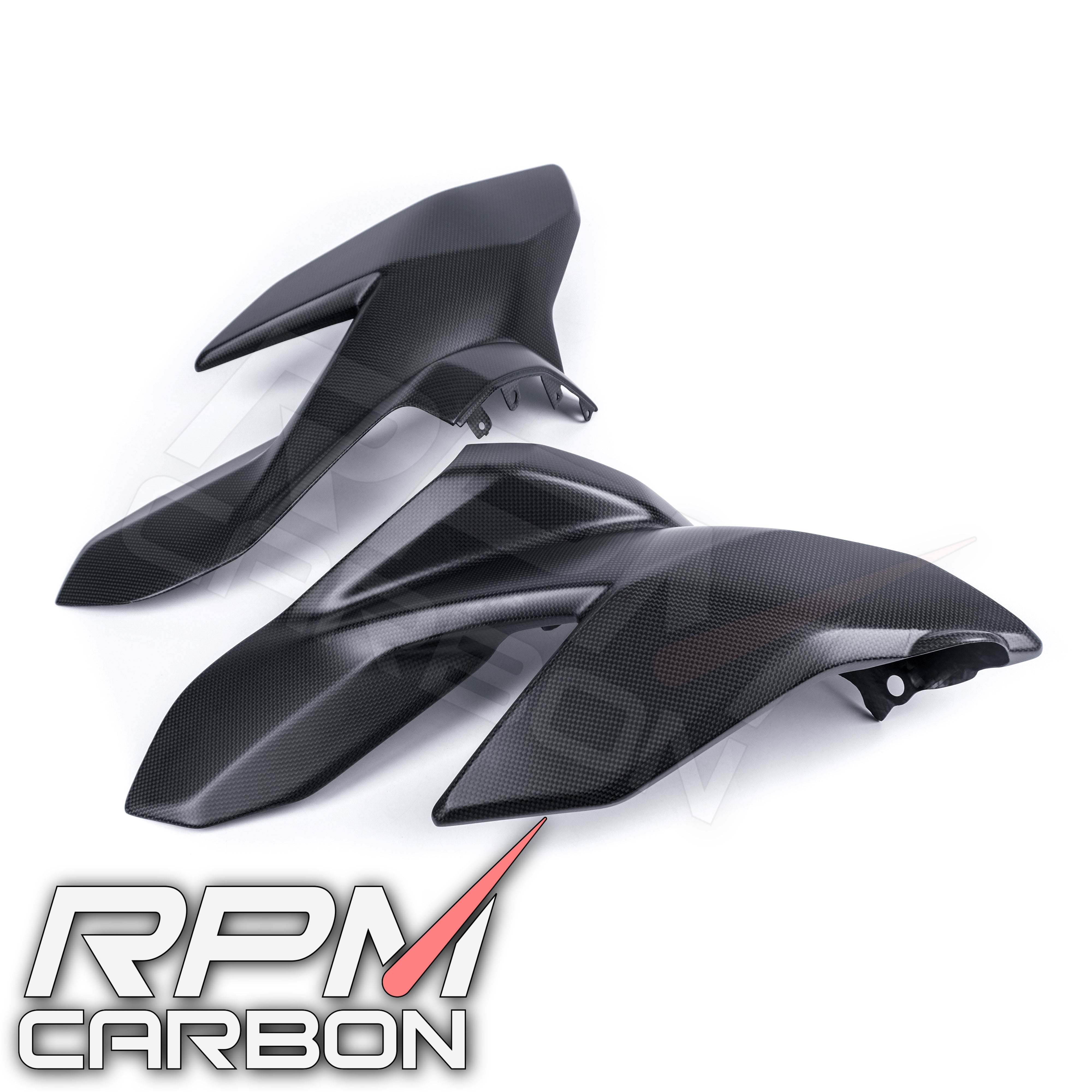 Ducati Streetfighter V4 Carbon Fiber Upper Tank Side Fairings