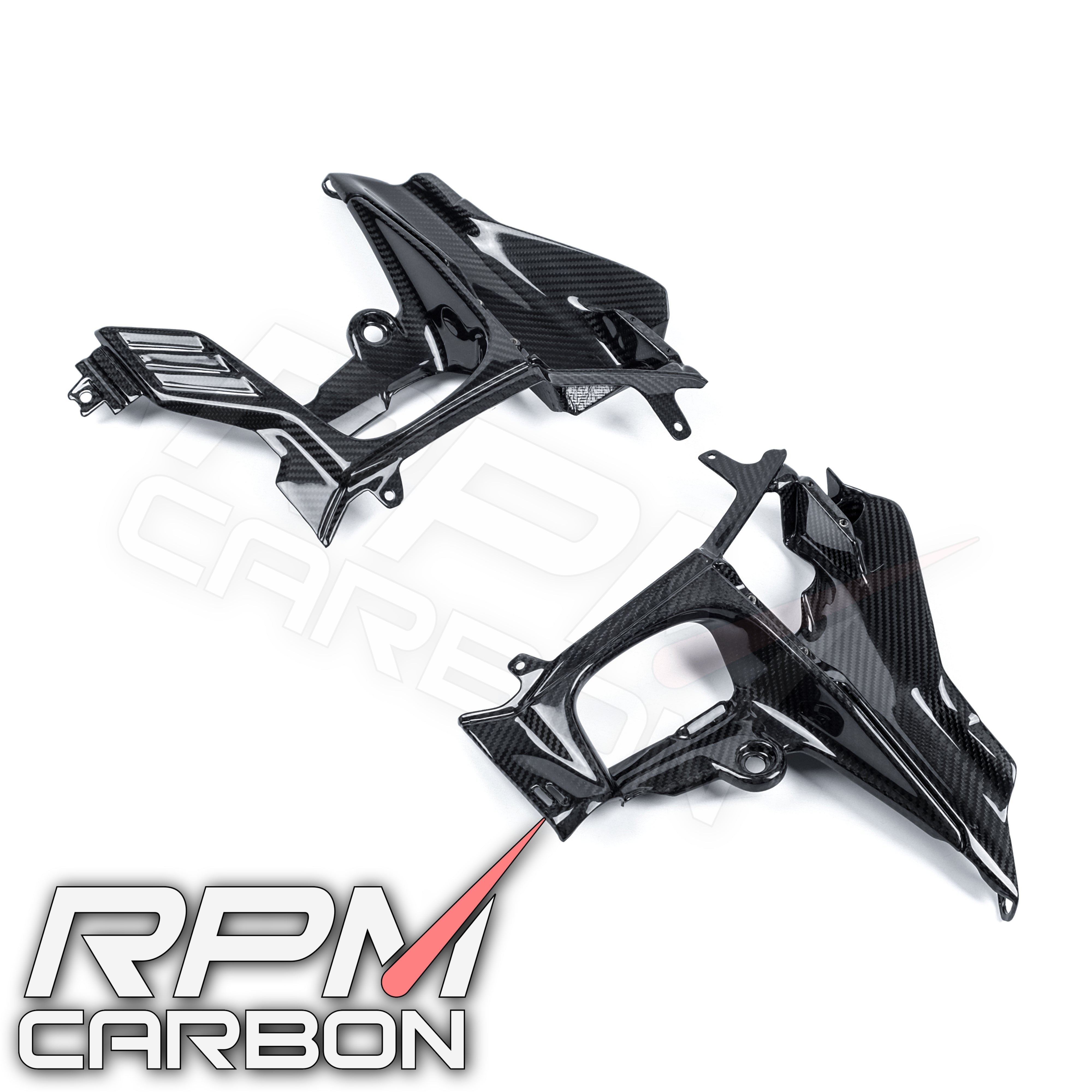 Ducati Streetfighter V4 Carbon Fiber Inner Side Fairings