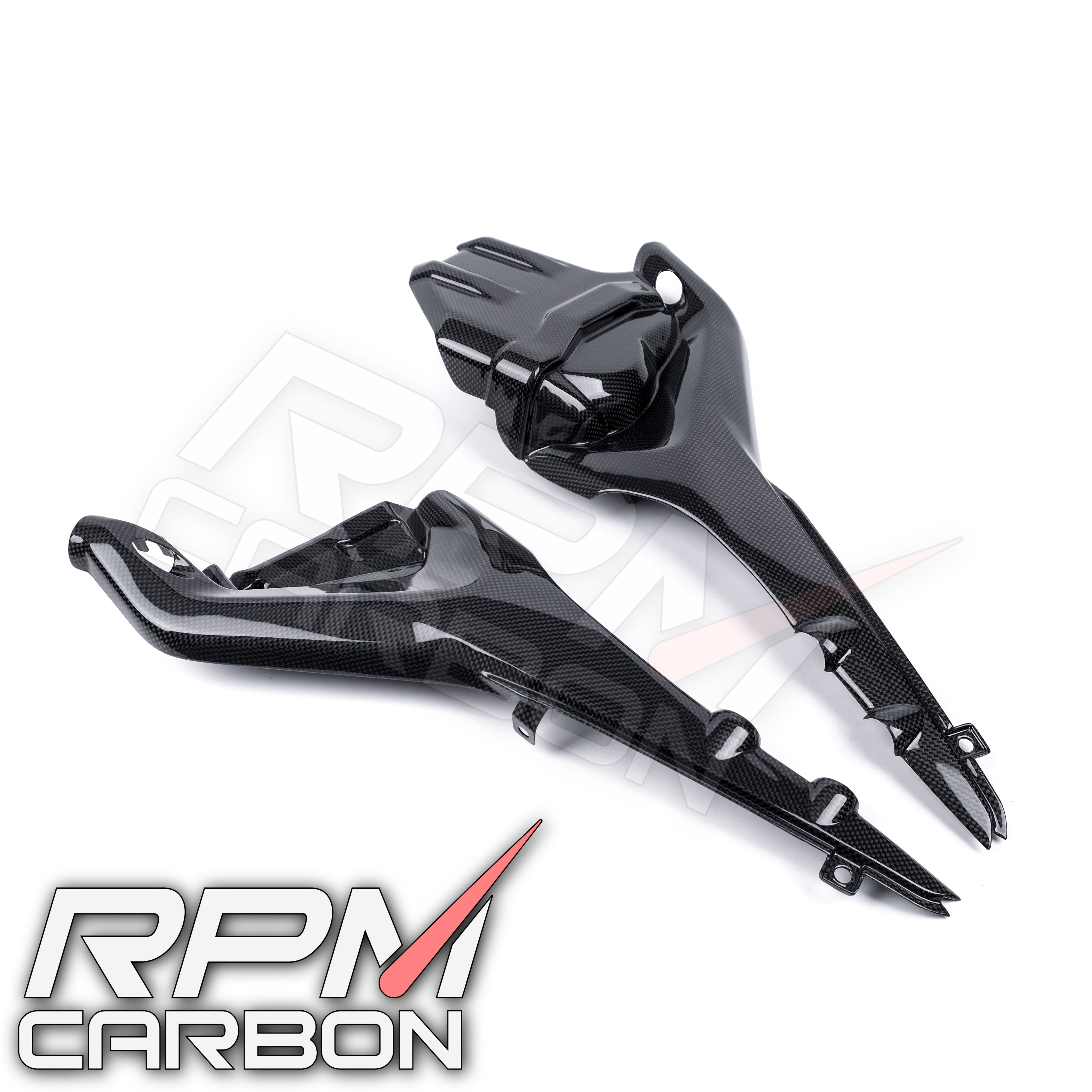 Ducati Streetfighter V4 Carbon Fiber Full Version Sub Frame Covers Protectors