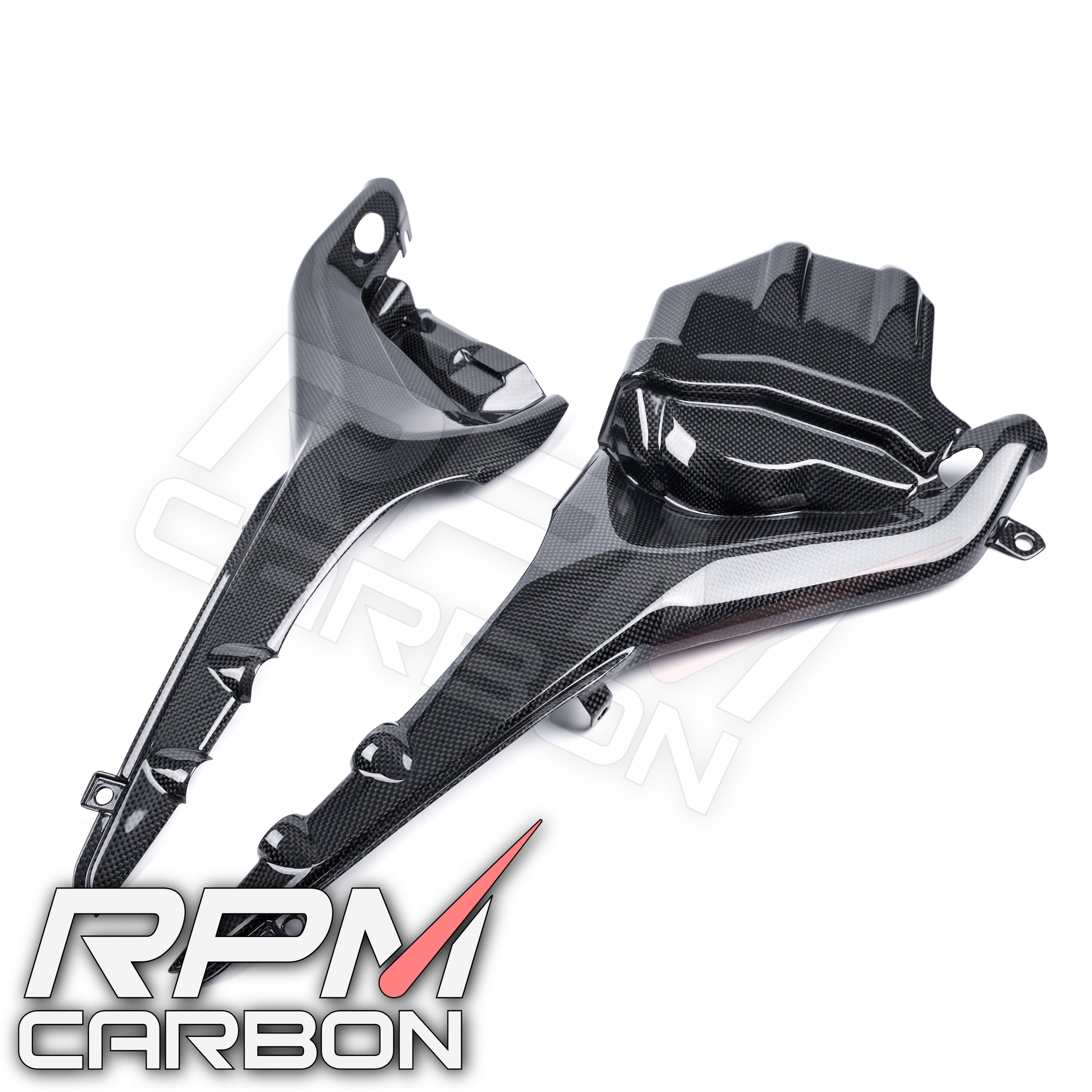 Ducati Streetfighter V4 Carbon Fiber Full Version Sub Frame Covers Protectors