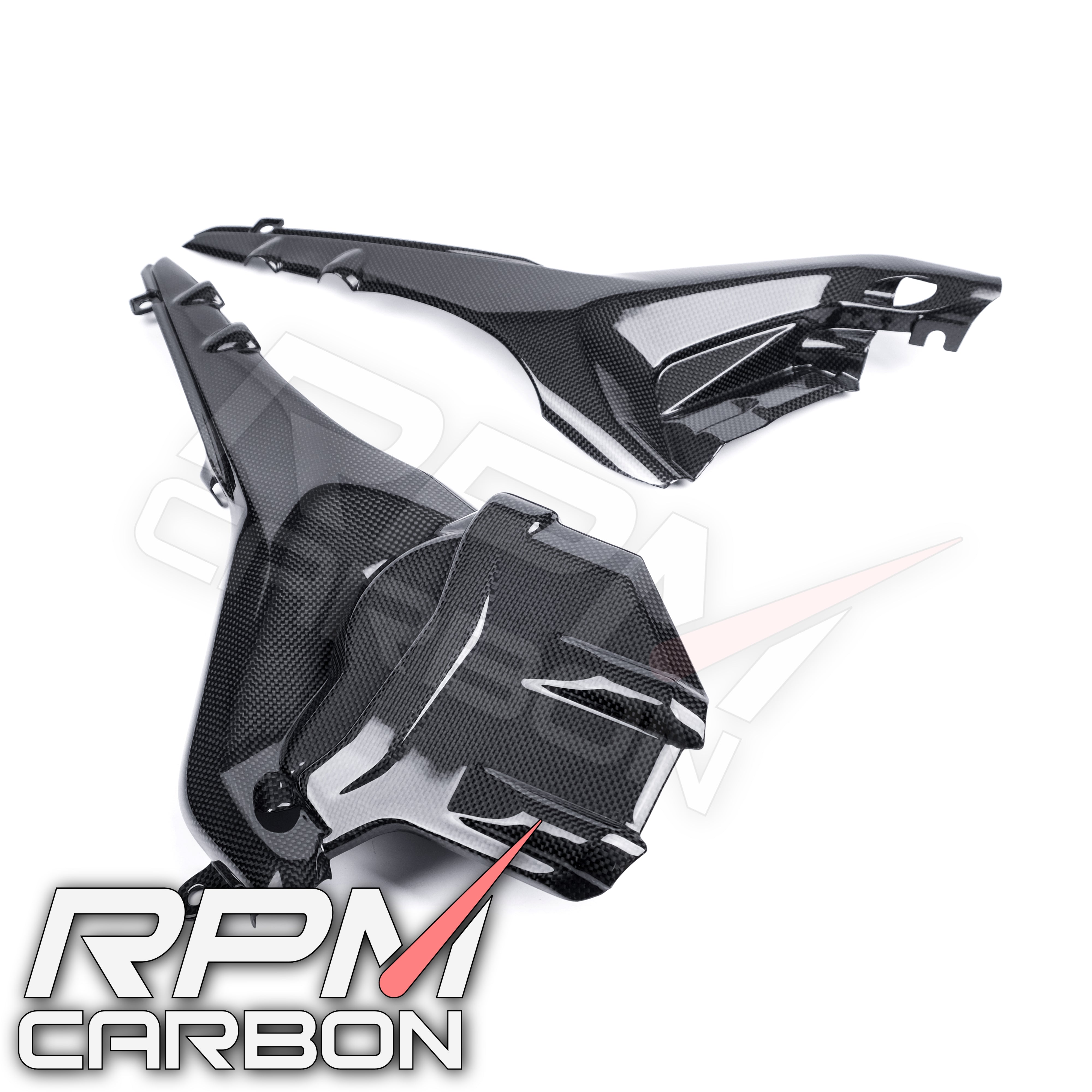 Ducati Streetfighter V4 Carbon Fiber Full Version Sub Frame Covers Protectors