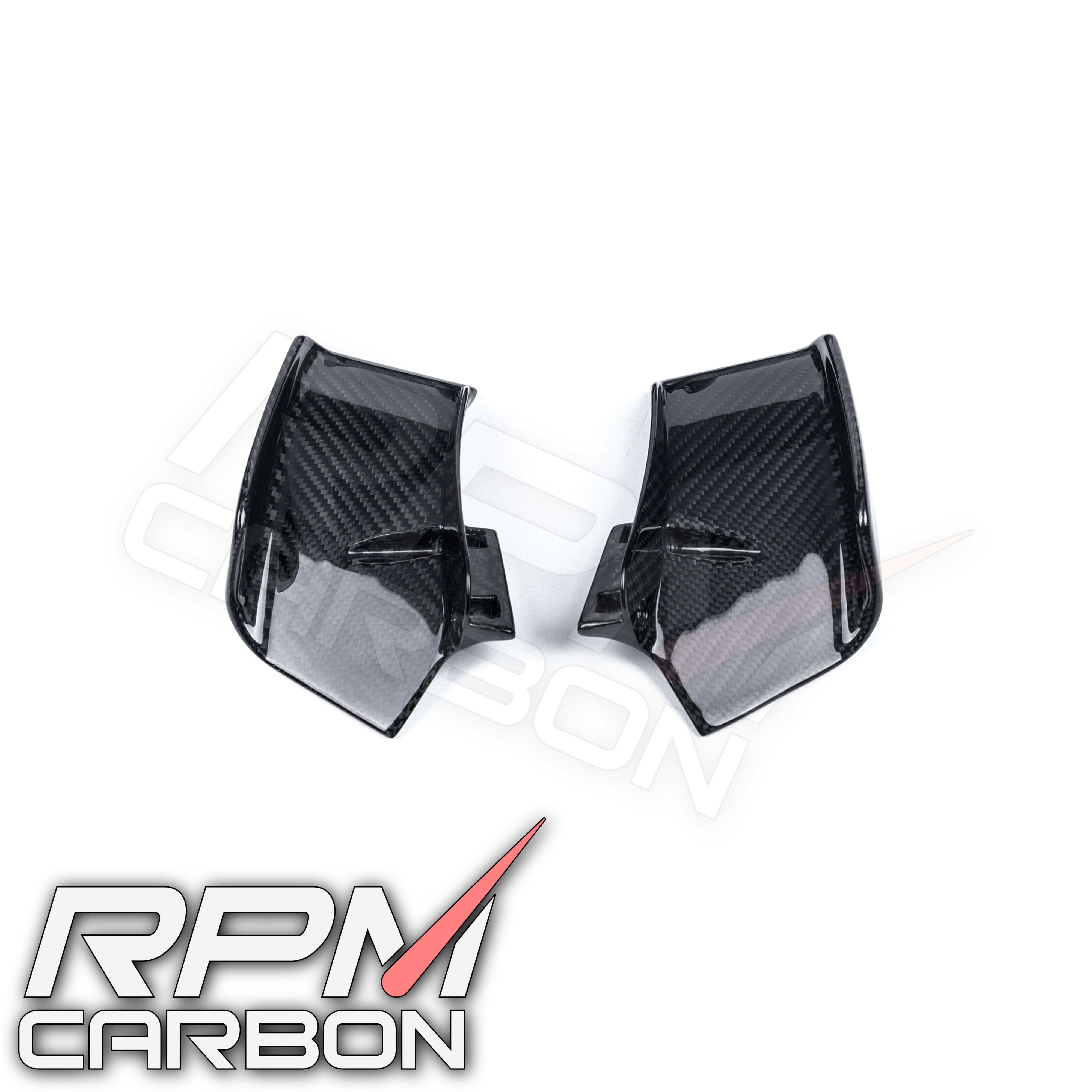 Ducati Streetfighter V4 V2 Carbon Fiber Upper Winglets
