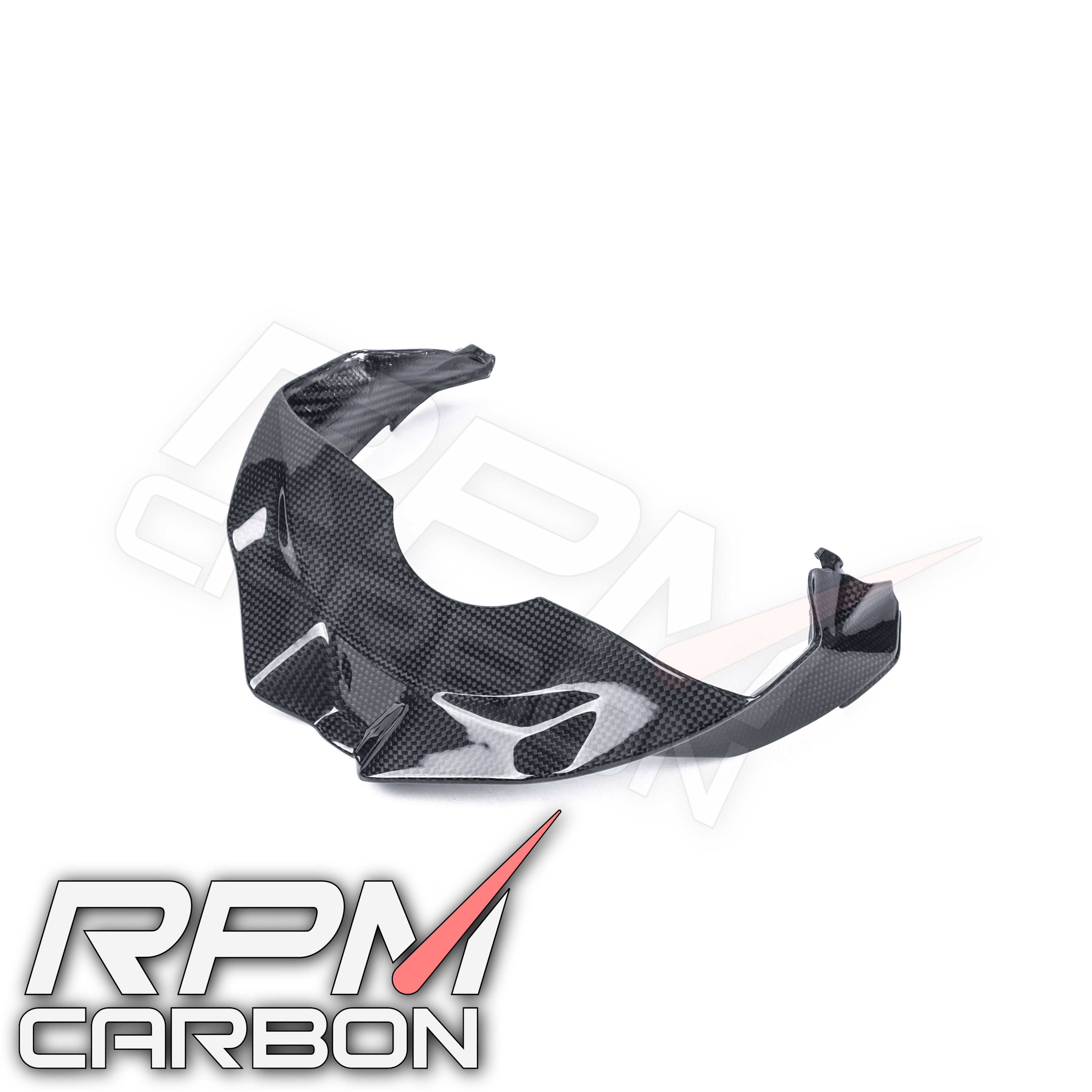 Ducati Streetfighter V4 V2 Carbon Fiber Headlight Under Fairing Cowl