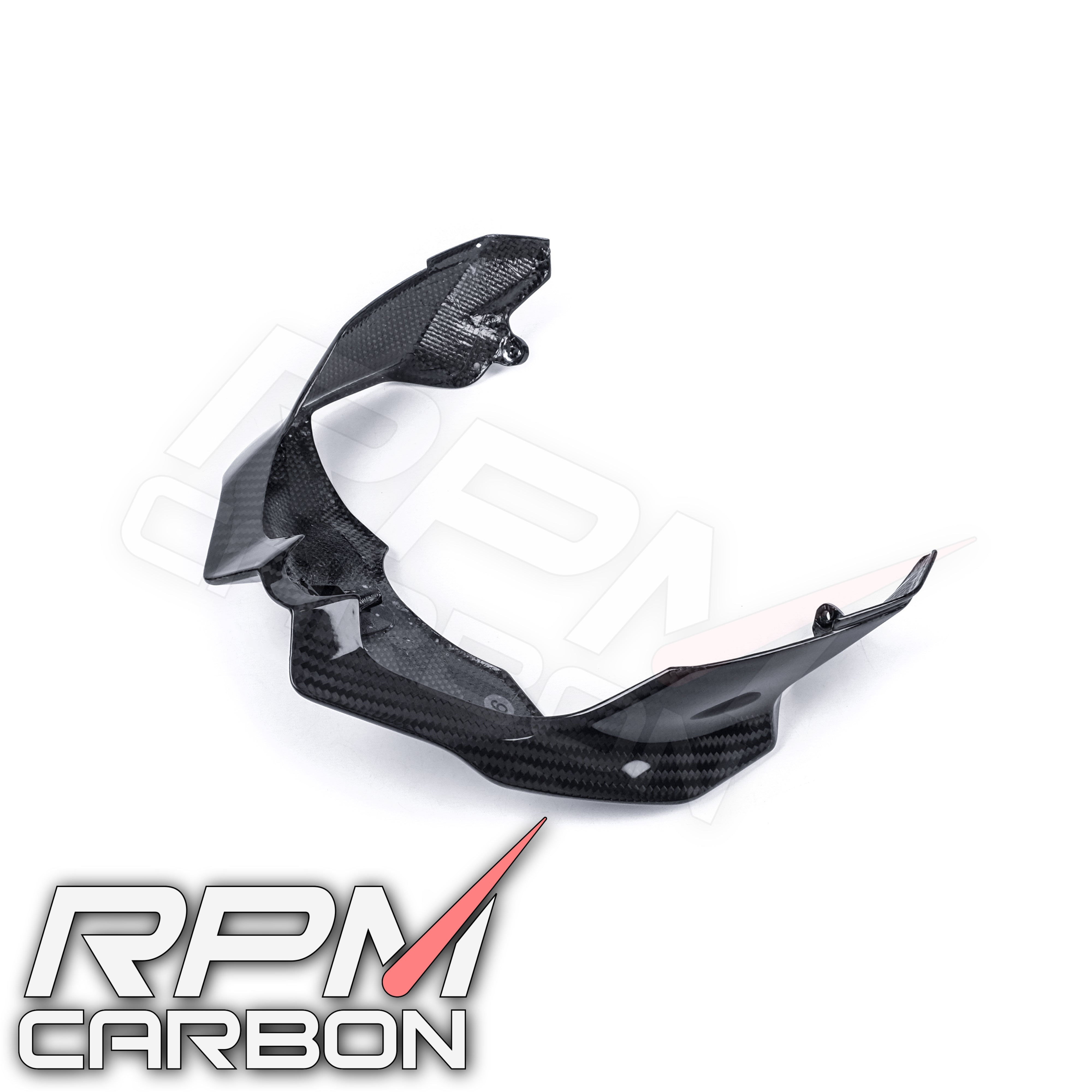Ducati Streetfighter V4 V2 Carbon Fiber Headlight Under Fairing Cowl