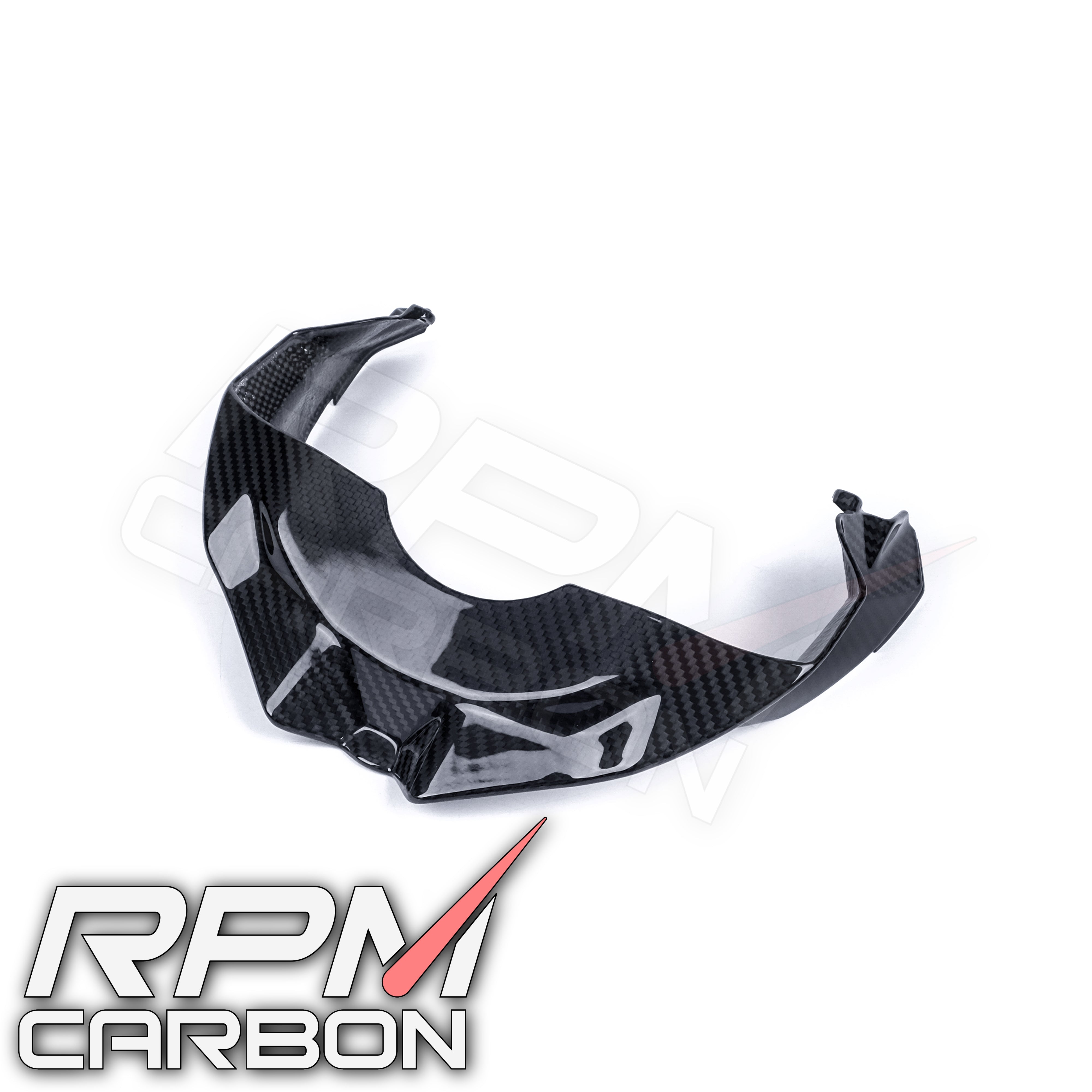 Ducati Streetfighter V4 V2 Carbon Fiber Headlight Under Fairing Cowl
