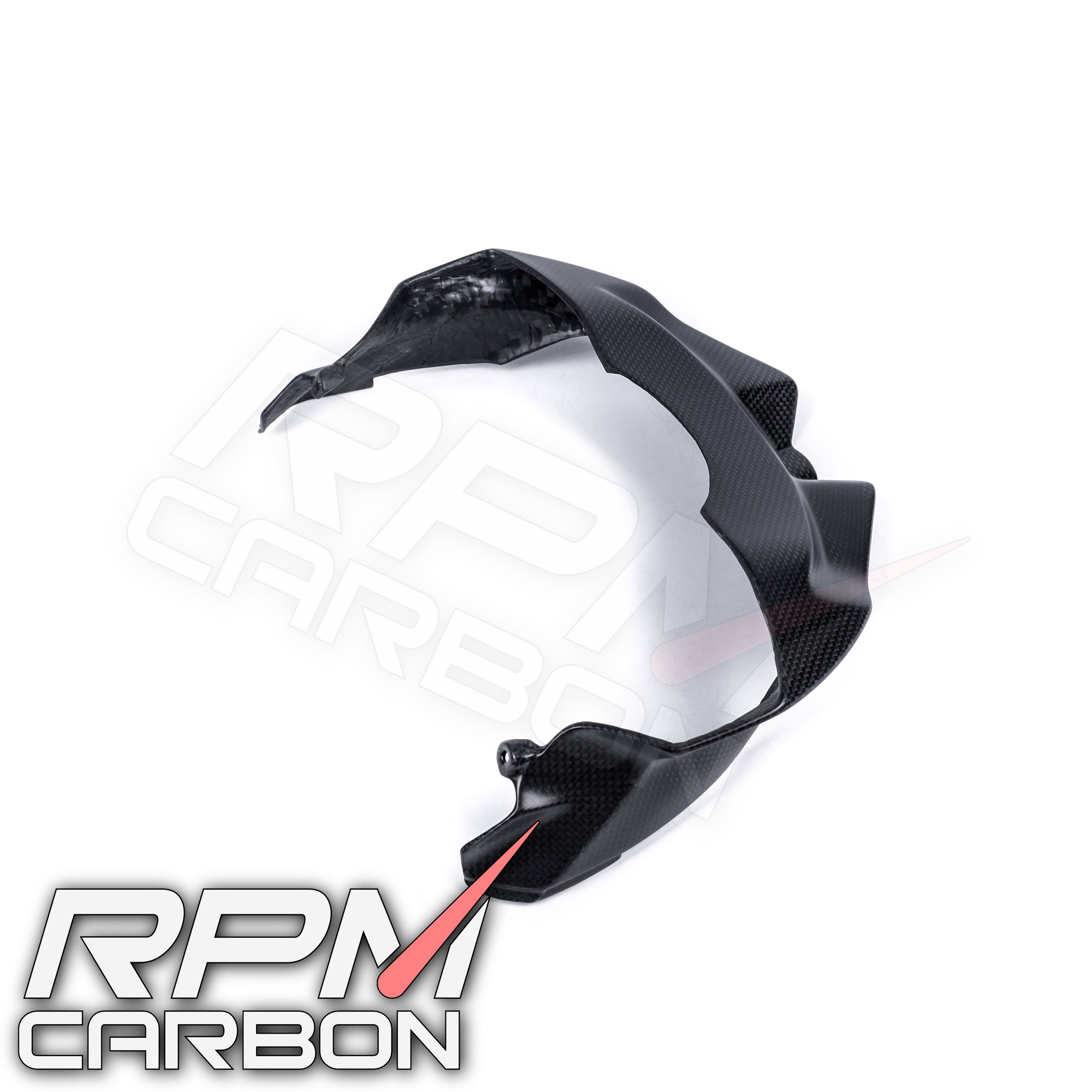 Ducati Streetfighter V4 V2 Carbon Fiber Headlight Under Fairing Cowl