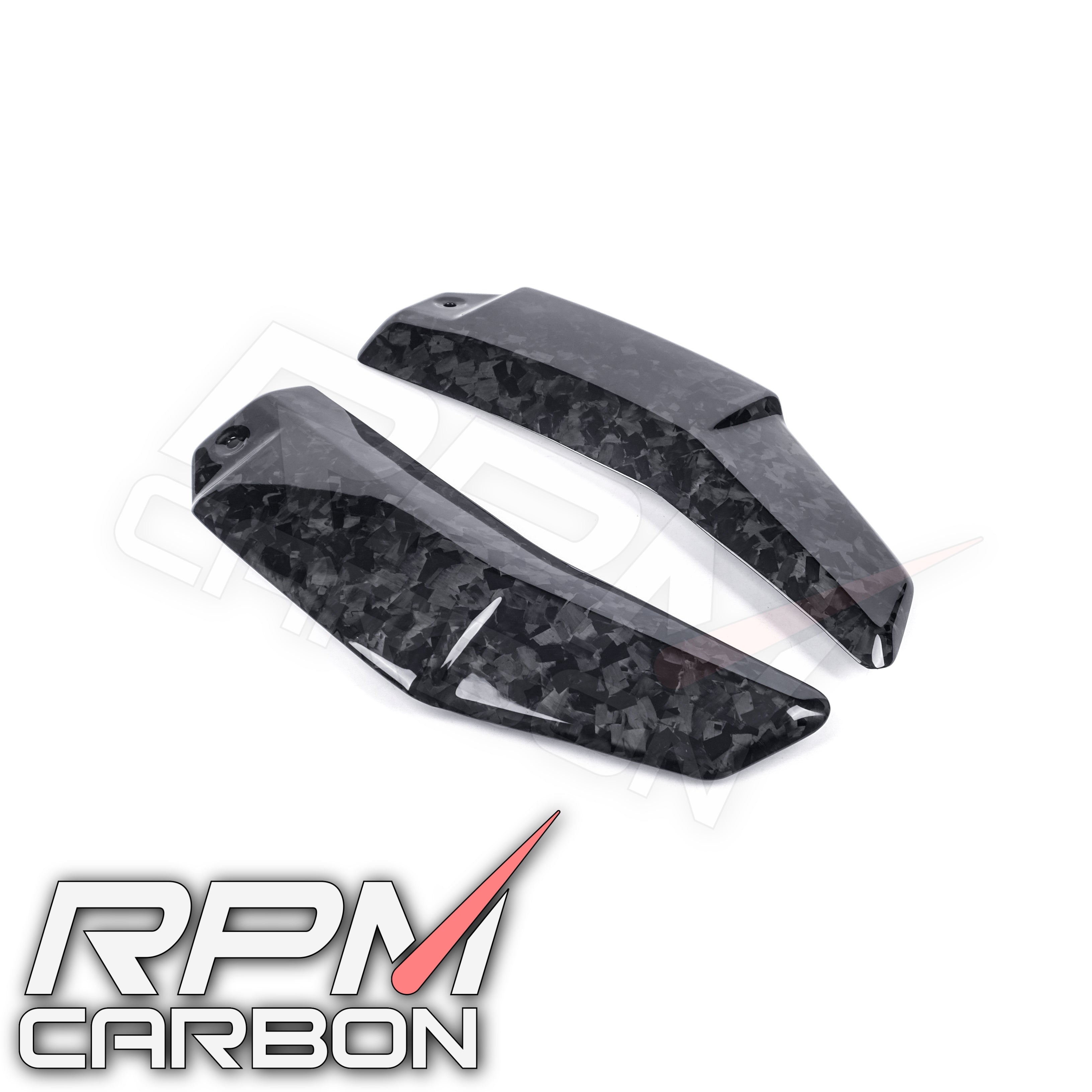 Ducati Streetfighter V4 Carbon Fiber Upper Radiator Guards Panels