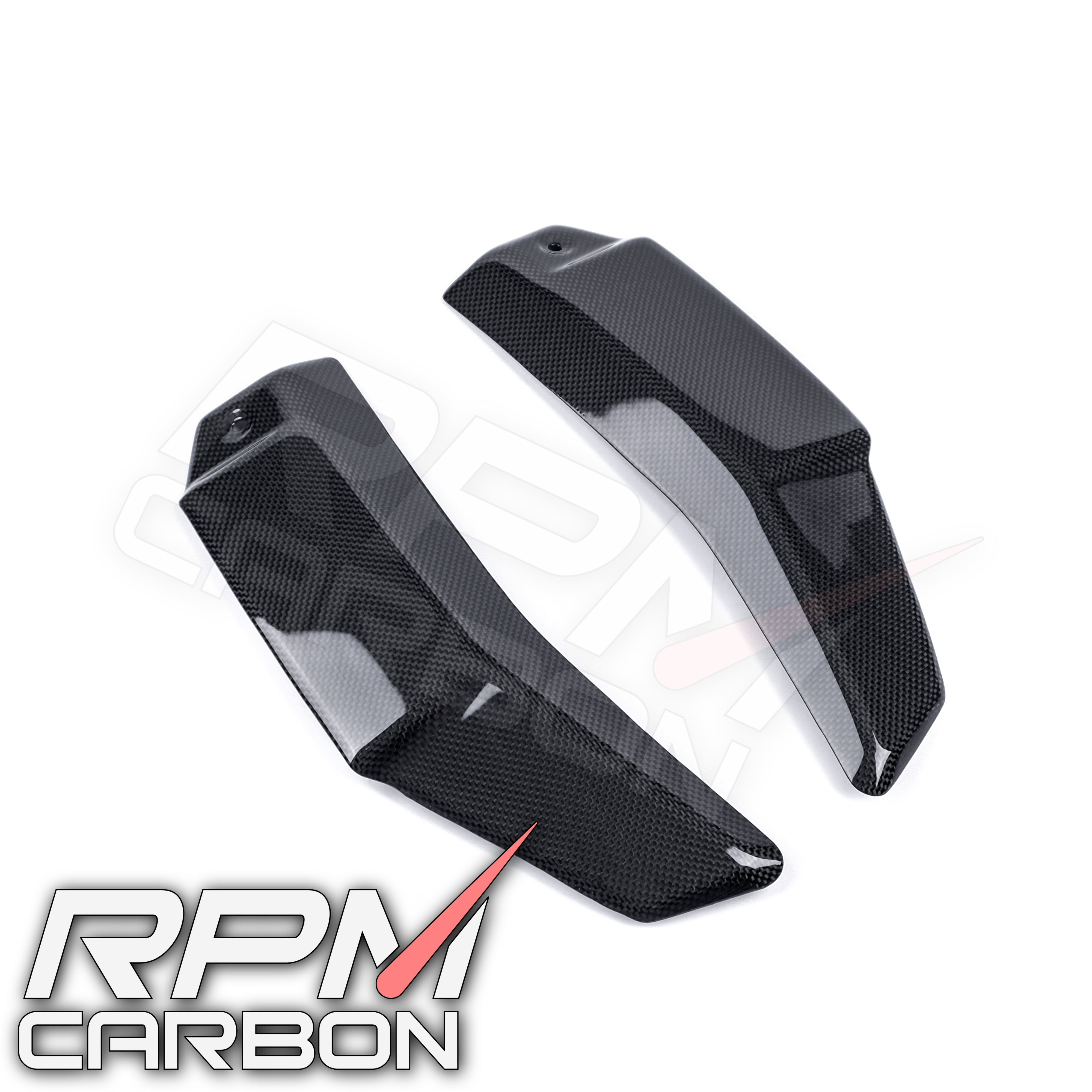 Ducati Streetfighter V4 Carbon Fiber Upper Radiator Guards Panels