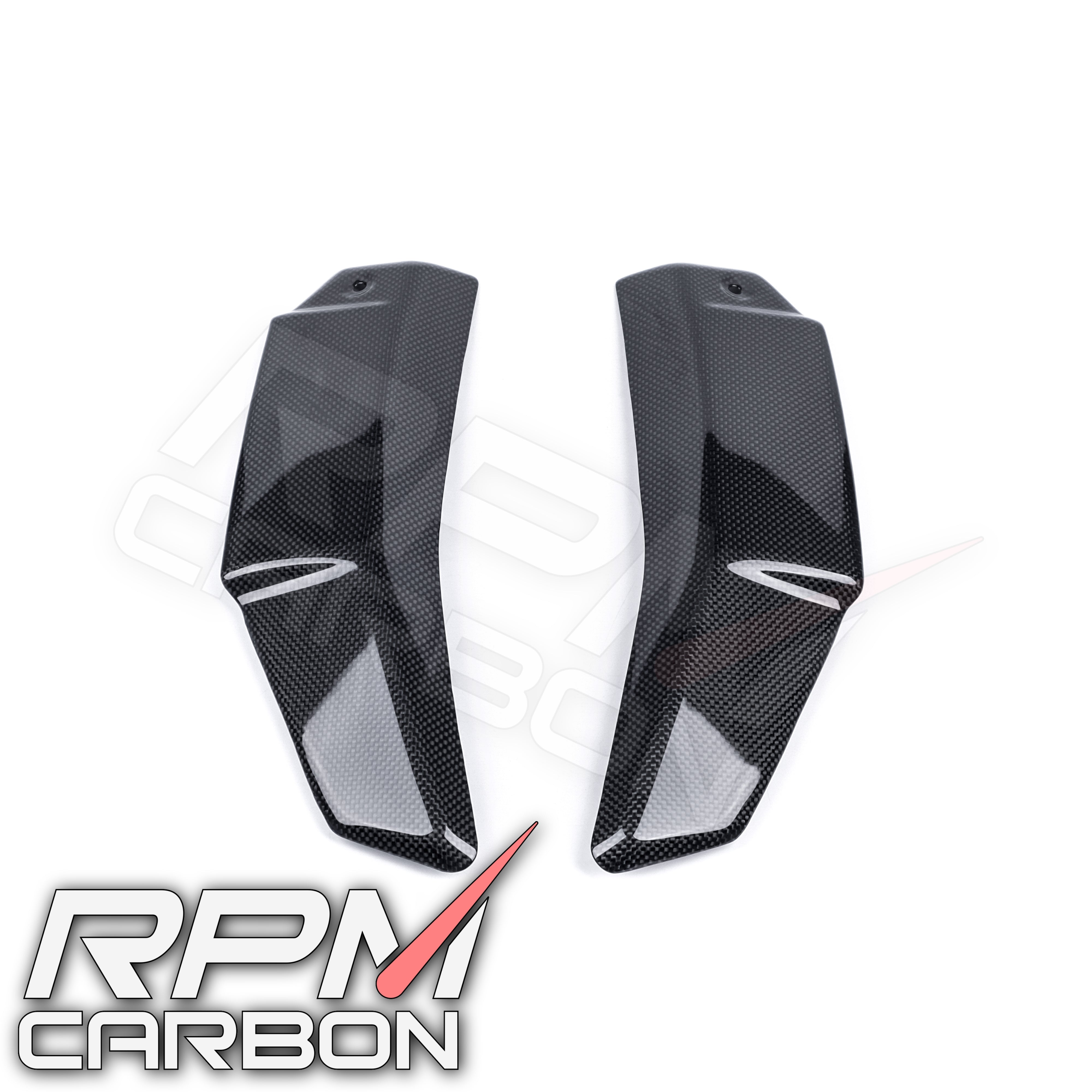 Ducati Streetfighter V4 Carbon Fiber Upper Radiator Guards Panels