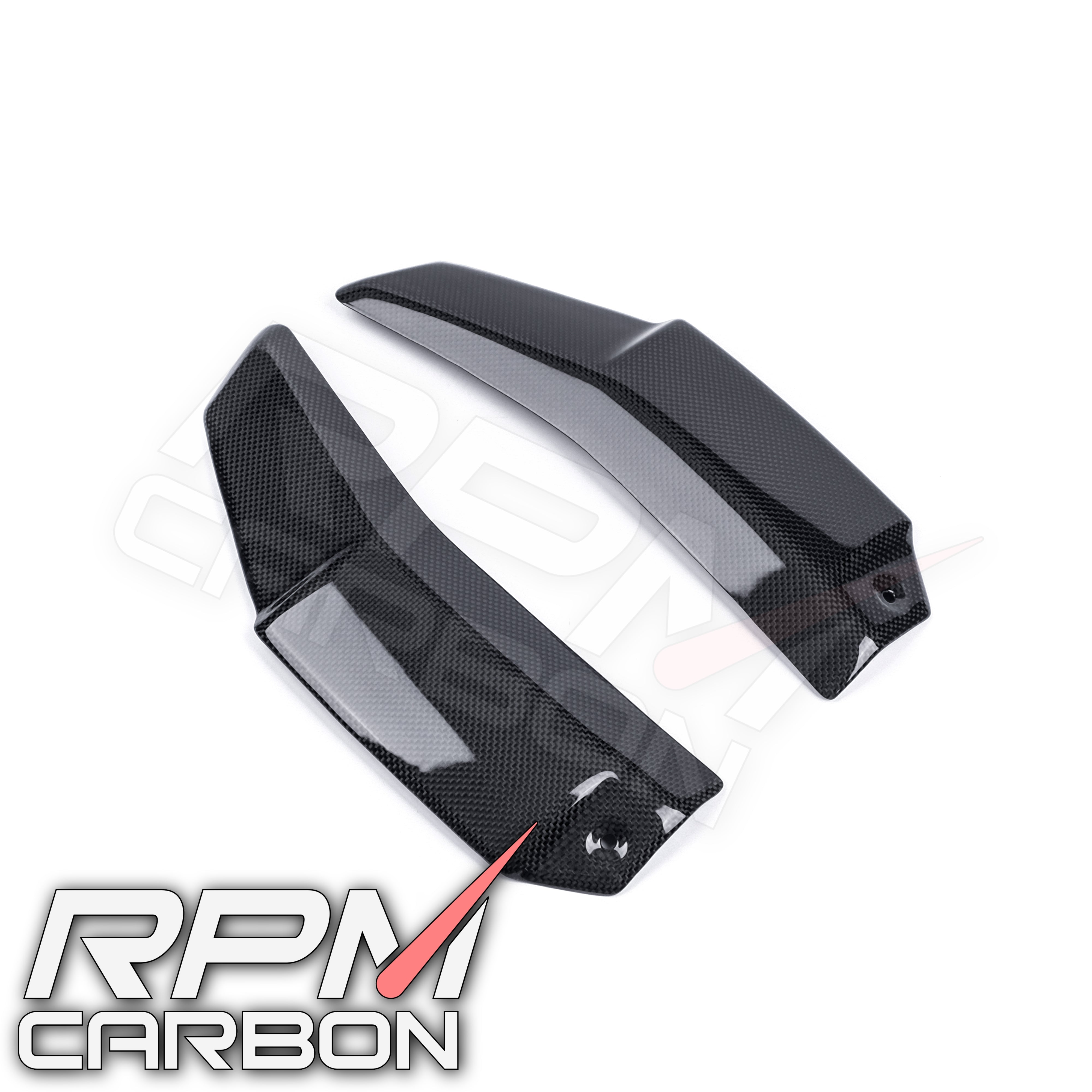 Ducati Streetfighter V4 Carbon Fiber Upper Radiator Guards Panels