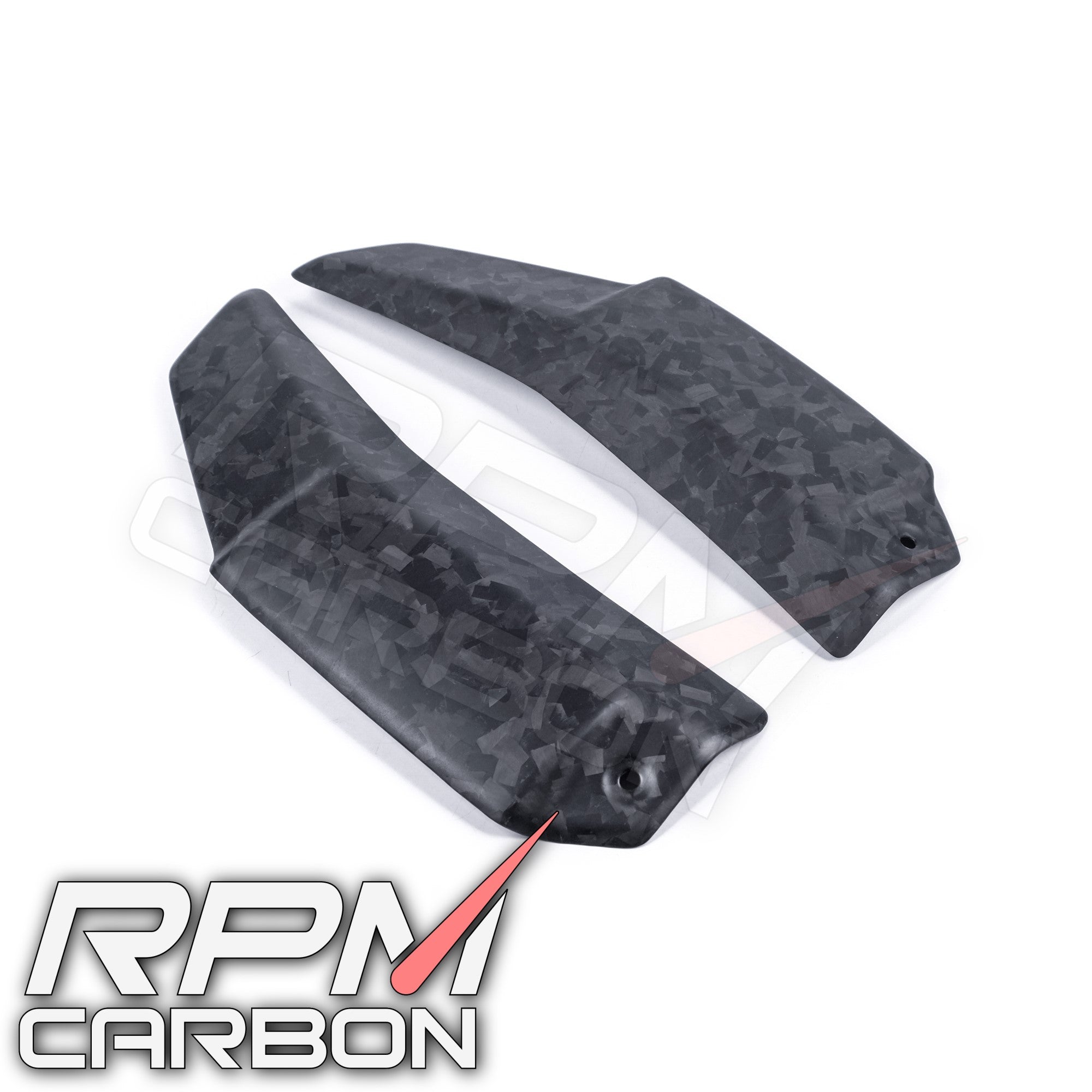 Ducati Streetfighter V4 Carbon Fiber Upper Radiator Guards Panels
