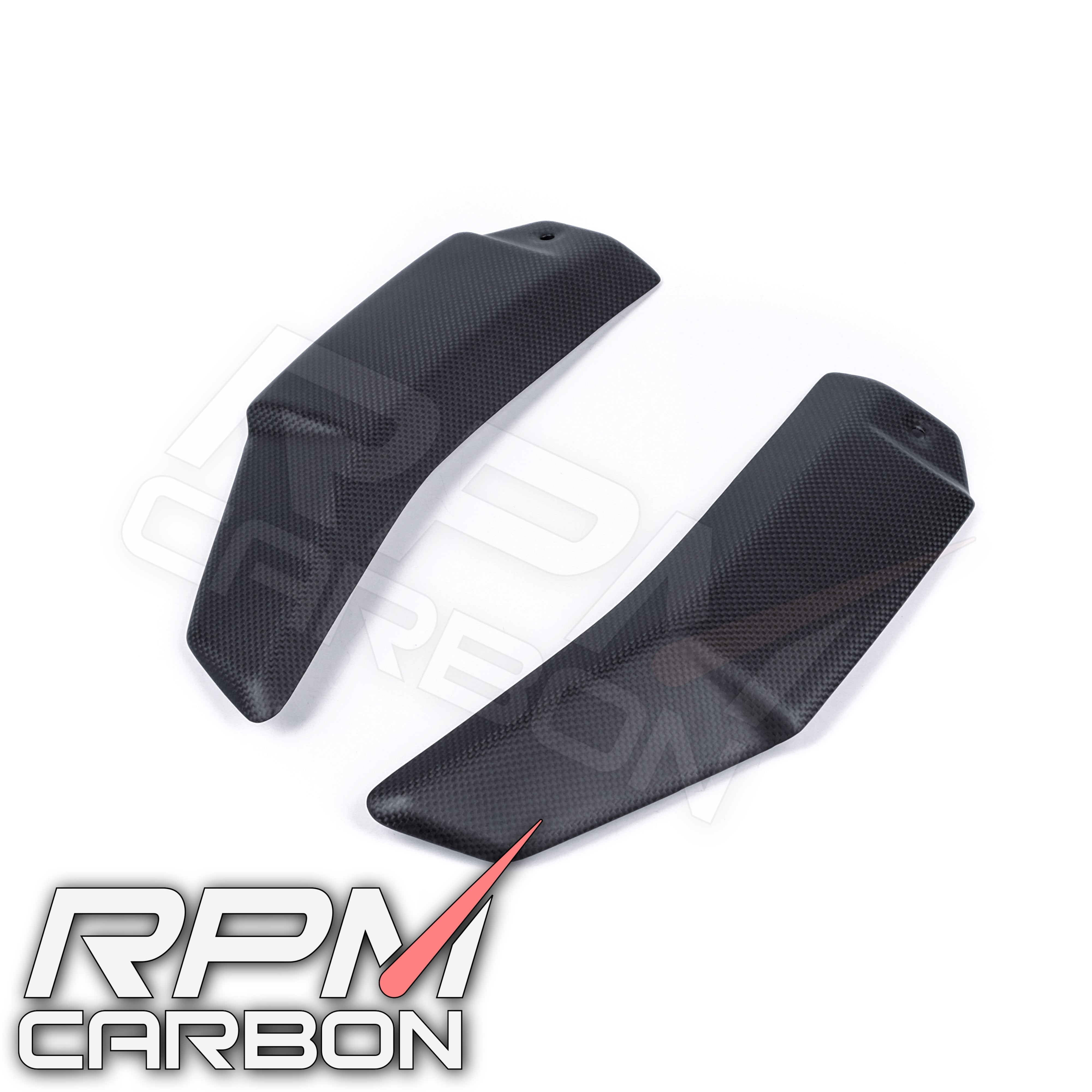 Ducati Streetfighter V4 Carbon Fiber Upper Radiator Guards Panels