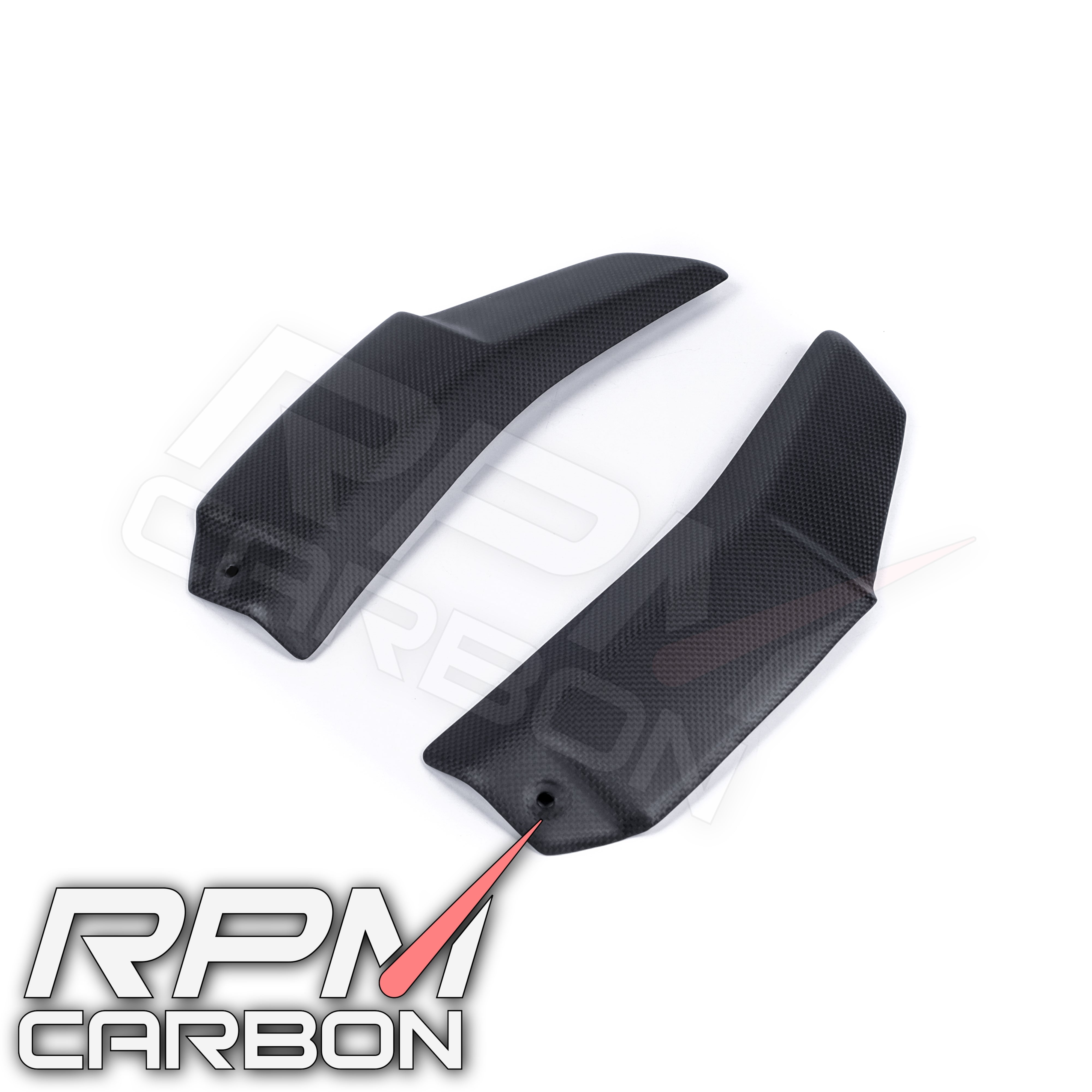 Ducati Streetfighter V4 Carbon Fiber Upper Radiator Guards Panels
