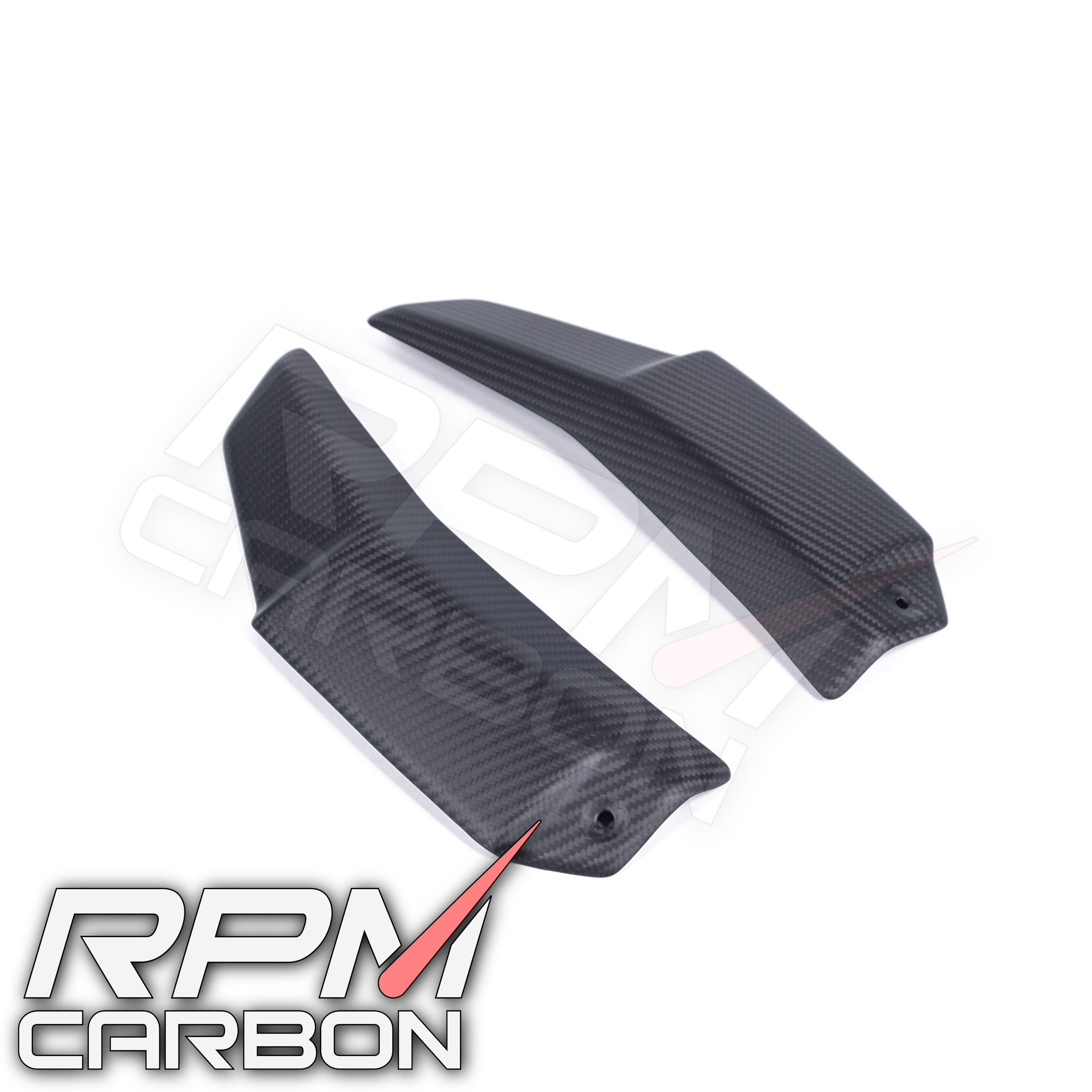 Ducati Streetfighter V4 Carbon Fiber Upper Radiator Guards Panels