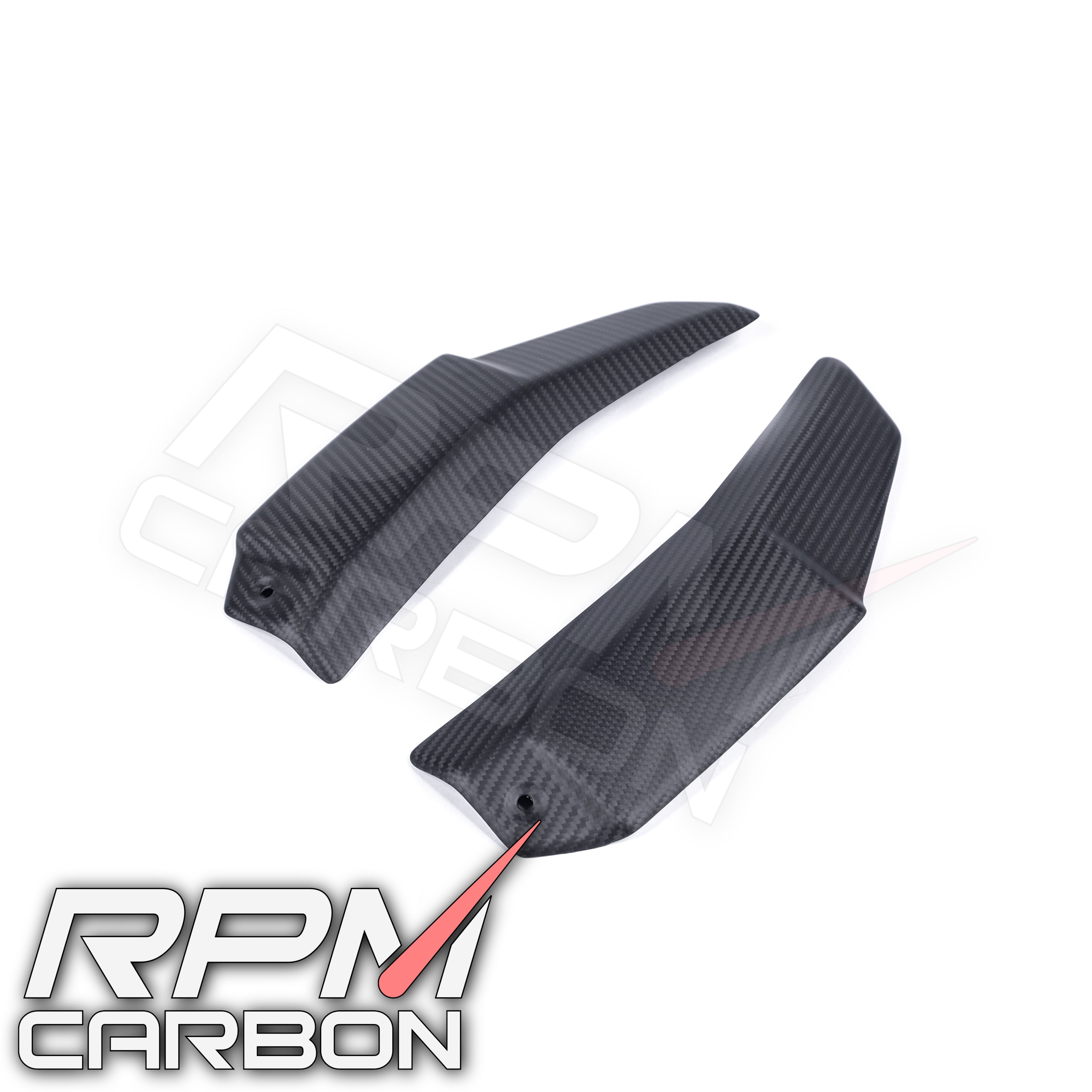 Ducati Streetfighter V4 Carbon Fiber Upper Radiator Guards Panels