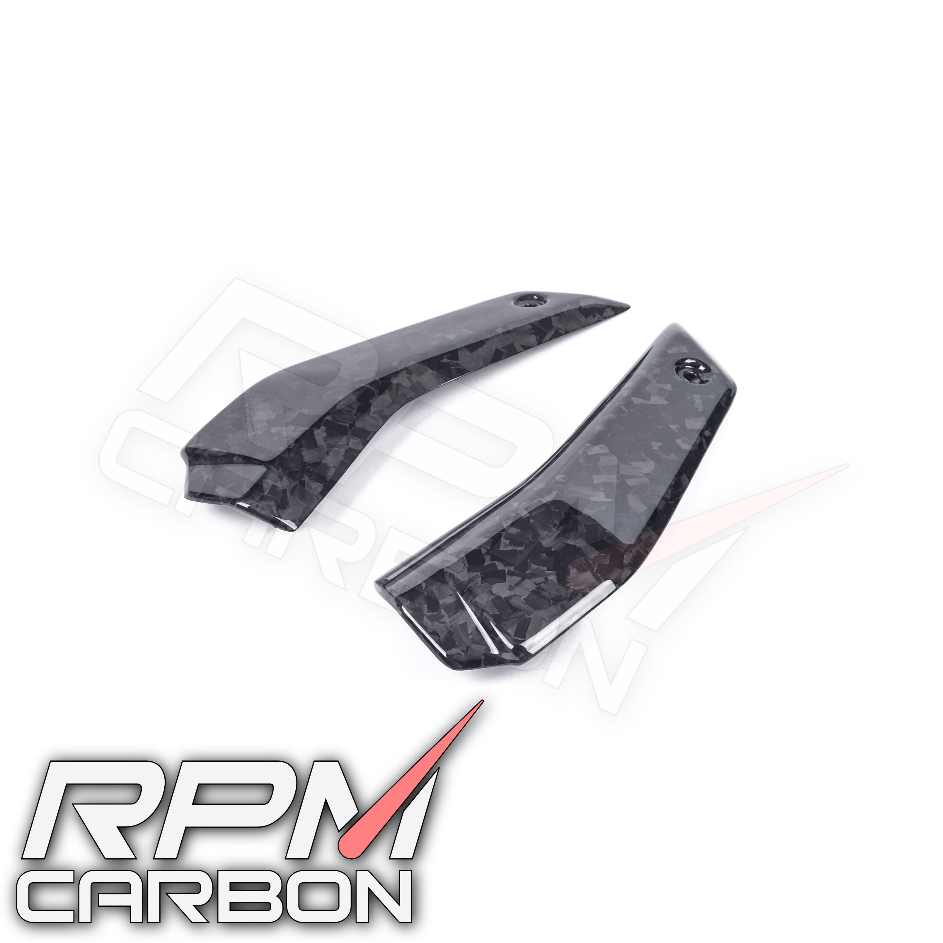 Ducati Streetfighter V4 Carbon Fiber Lower Radiator Guards Panels