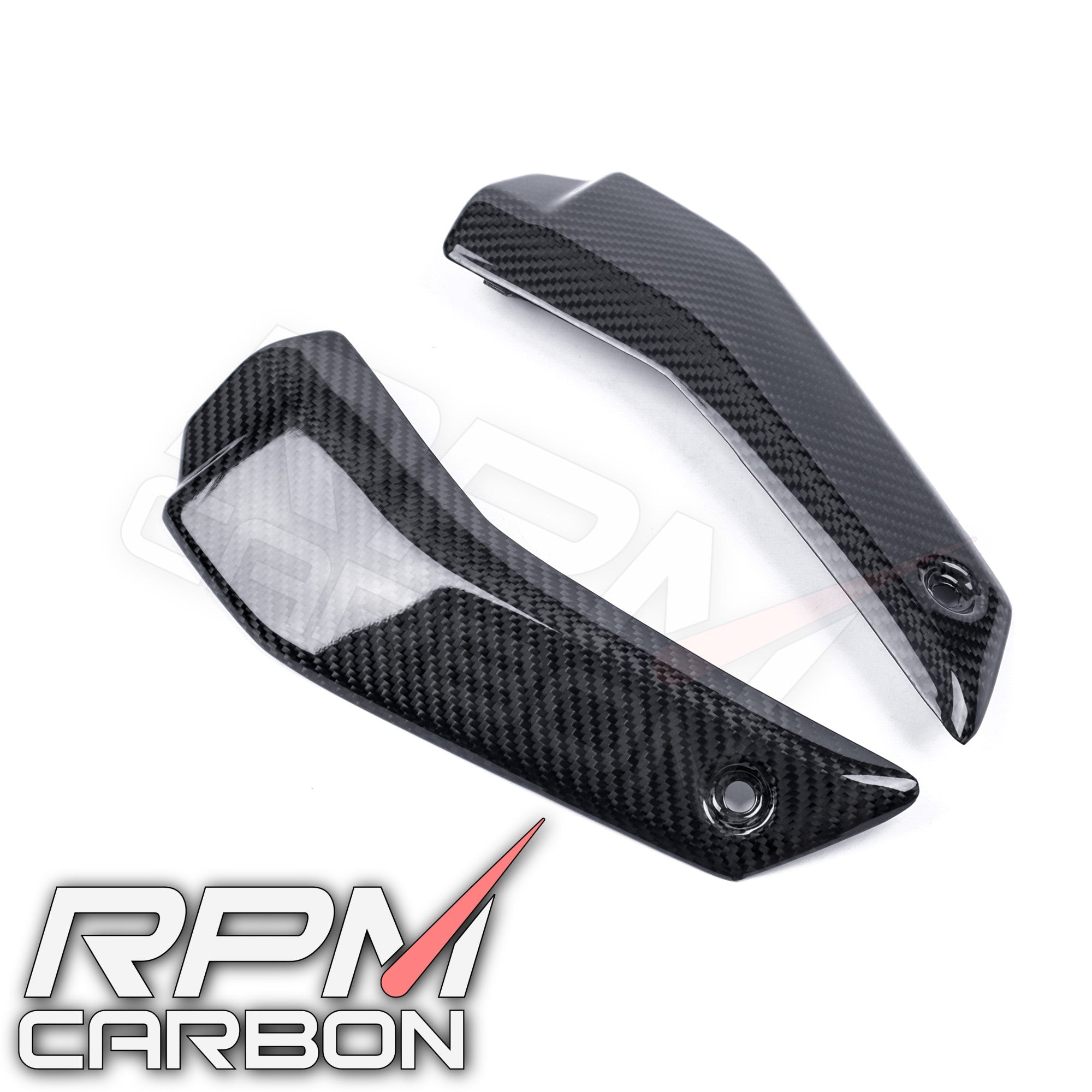 Ducati Streetfighter V4 Carbon Fiber Lower Radiator Guards Panels