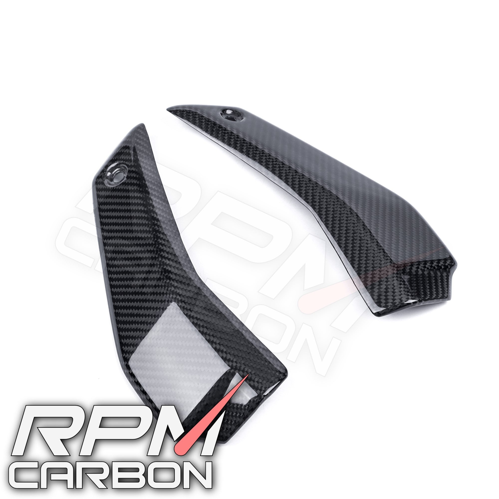Ducati Streetfighter V4 Carbon Fiber Lower Radiator Guards Panels
