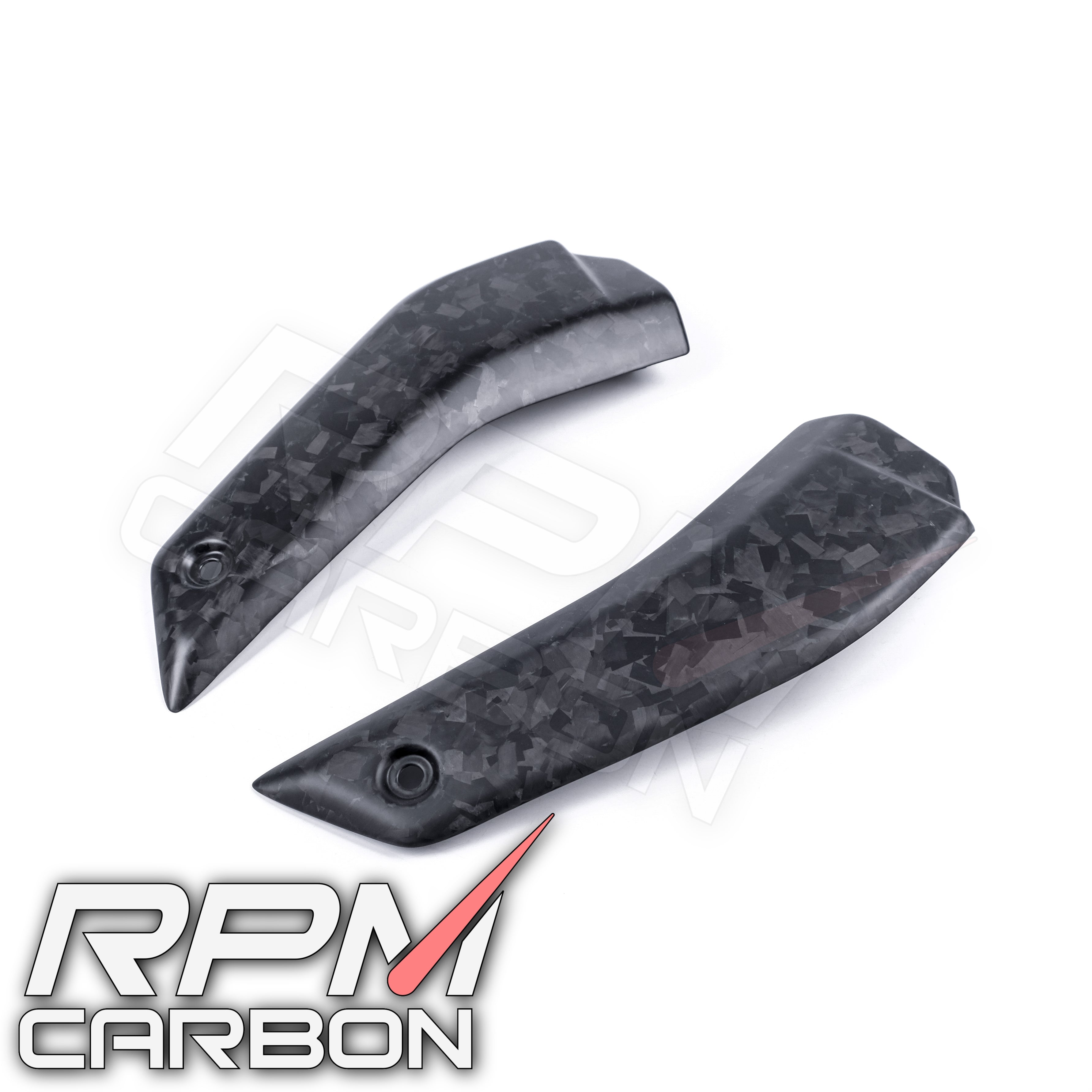 Ducati Streetfighter V4 Carbon Fiber Lower Radiator Guards Panels
