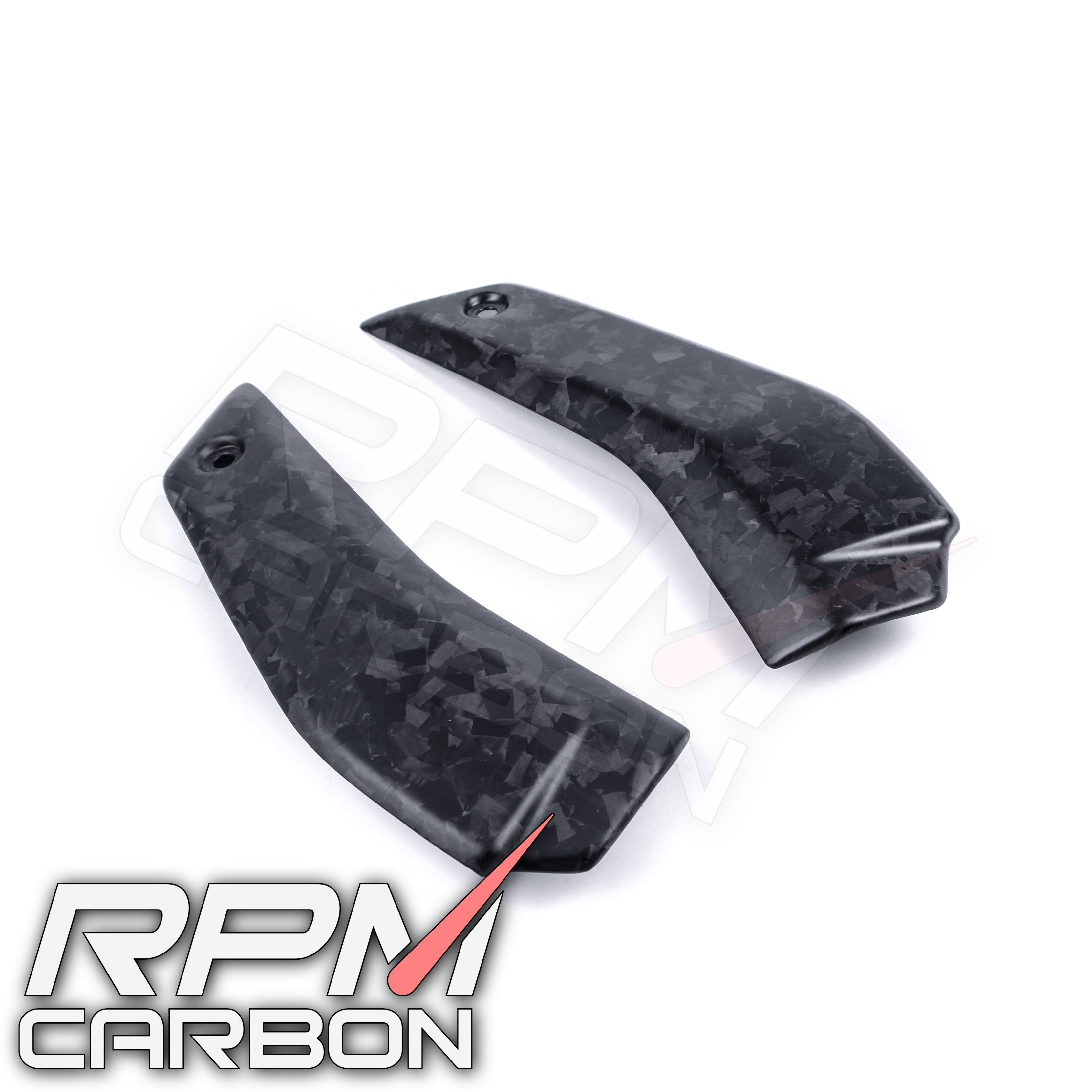 Ducati Streetfighter V4 Carbon Fiber Lower Radiator Guards Panels