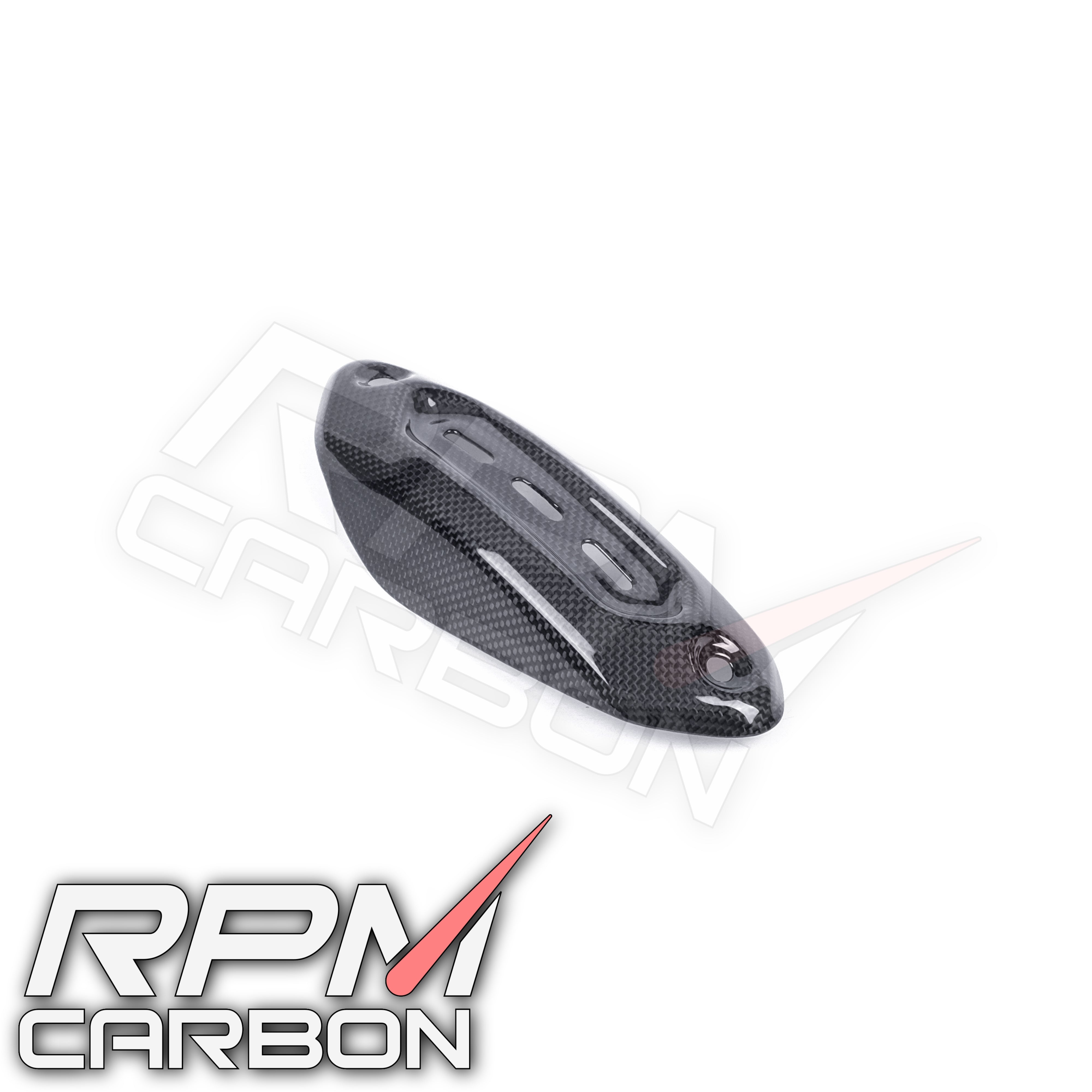 Ducati Hypermotard 821/939/950 Carbon Fiber Exhaust Heat Shield Cover Guard